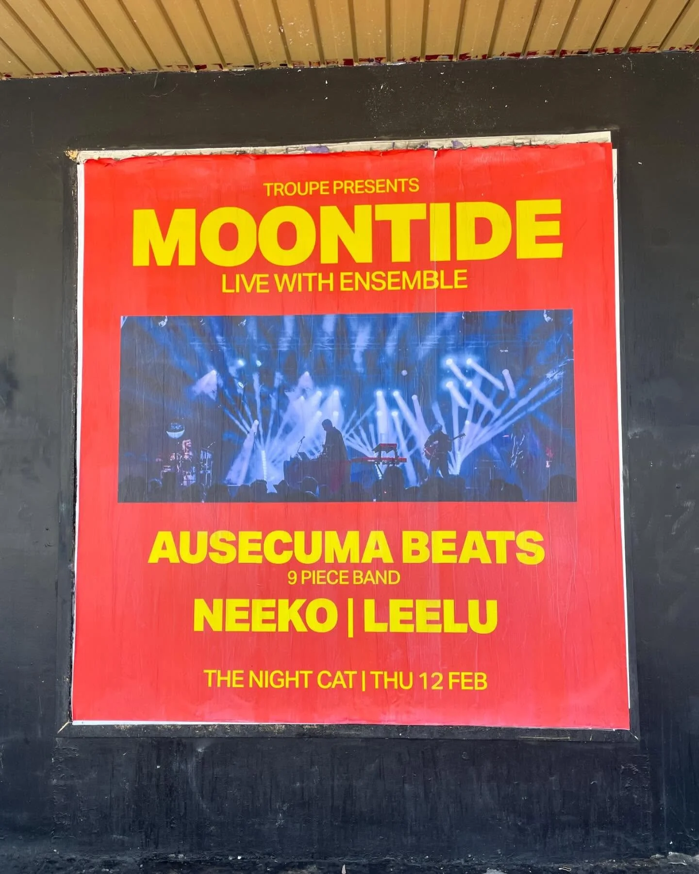 One week until I get the massive privilege of supporting my long time homie @moontidemusic and his amazing band - alongside @ausecumabeats &amp; @neekosounds at the nightcat.

Louis has been supporting my musical endeavours since day dot&hellip;. Fro