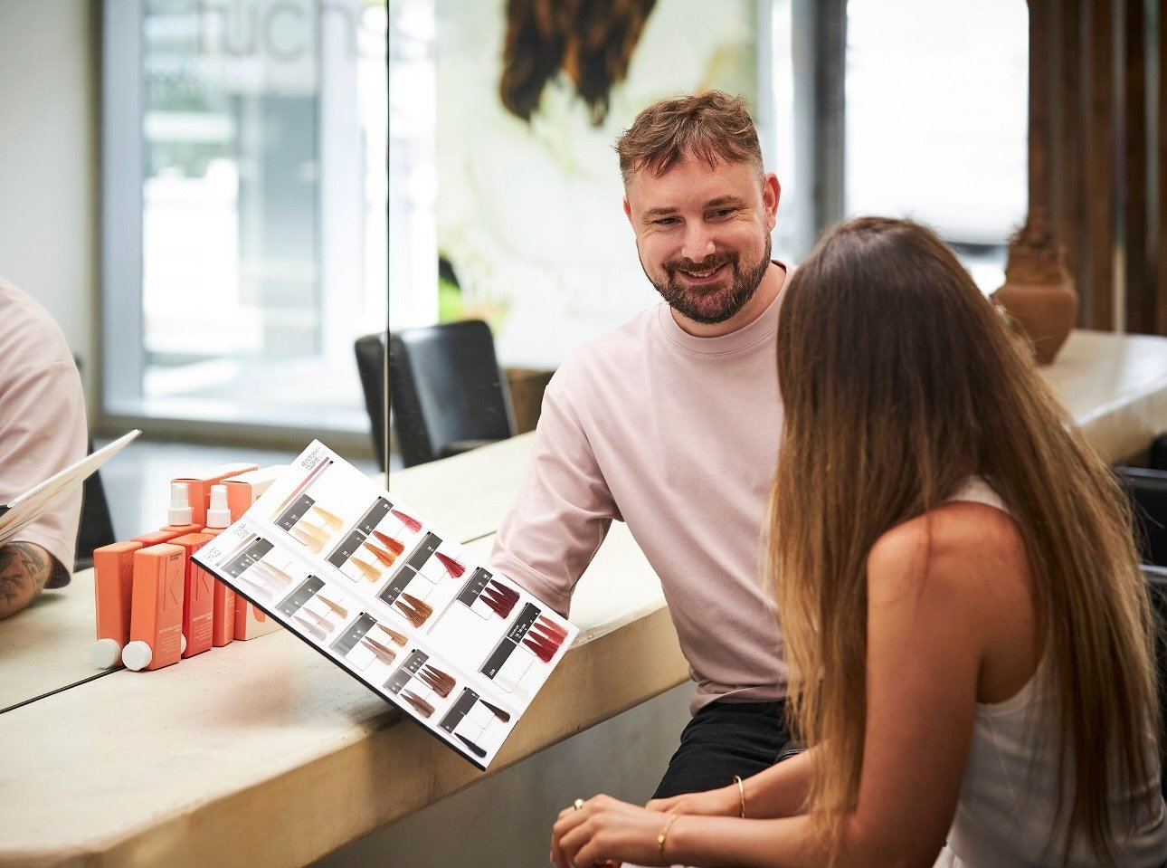 When you visit Fuchs Hair, expect a warm welcome into a relaxing space. Expect a knowledgeable stylist who listens to what you want and need. Follow the link in bio to book online or give us a call on 02 8399 1008 #fuchshair @kevin.murphy @kevin.murp