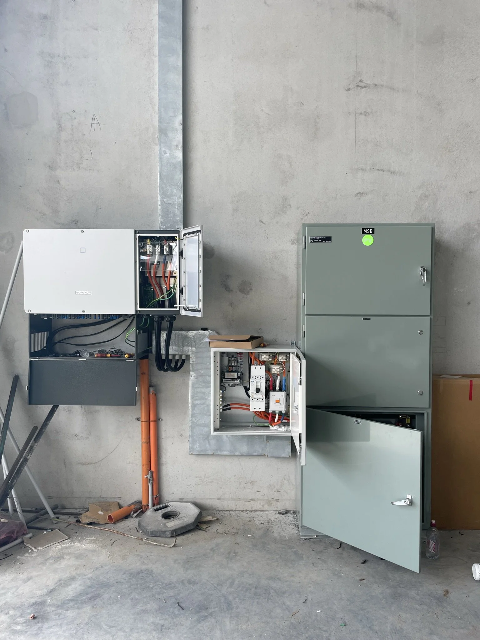 Commercial and Industrial PV plant system design and commissioning
