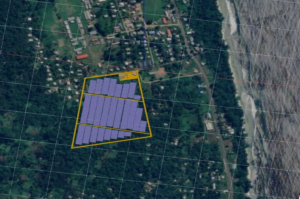 PV design modelling for microgrid in Buka, PNG
