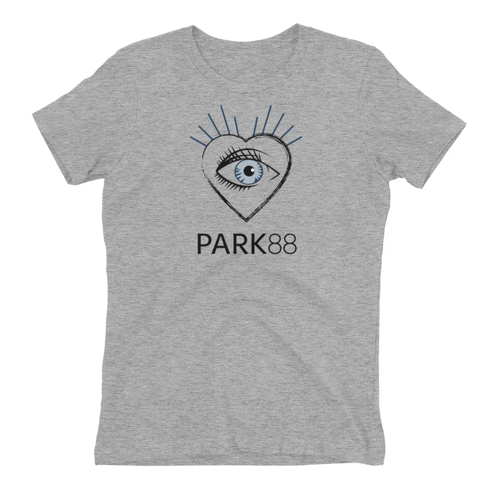 Next Level Ladies' The Boyfriend Tee Heather Grey