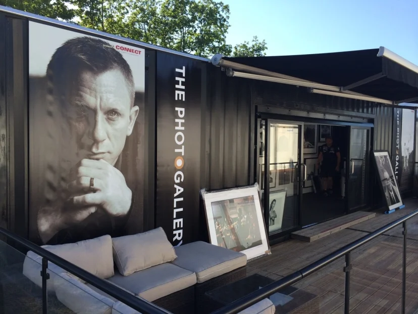 SWEDISH OPEN 2014 Popup Gallery at swedish open in Båstad.