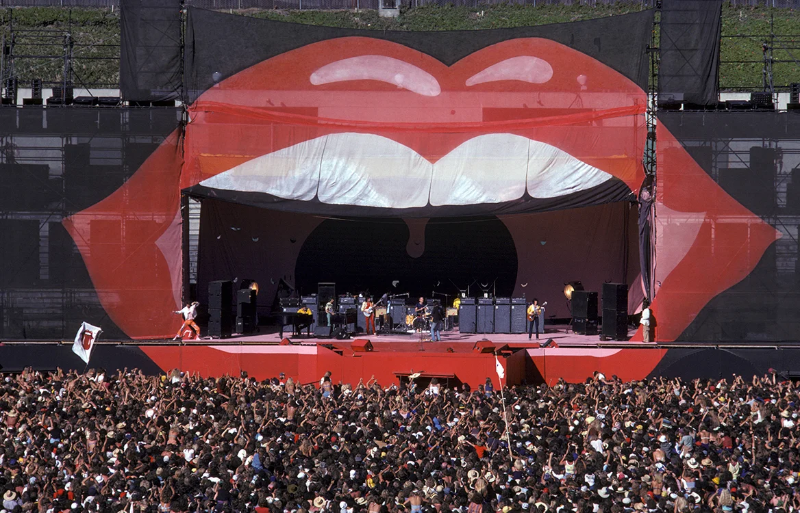Rolling Stones Lips 1055