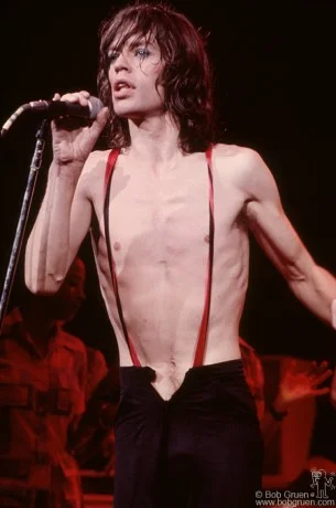 Mick Jagger, NYC - 1975 by Bob Gruen