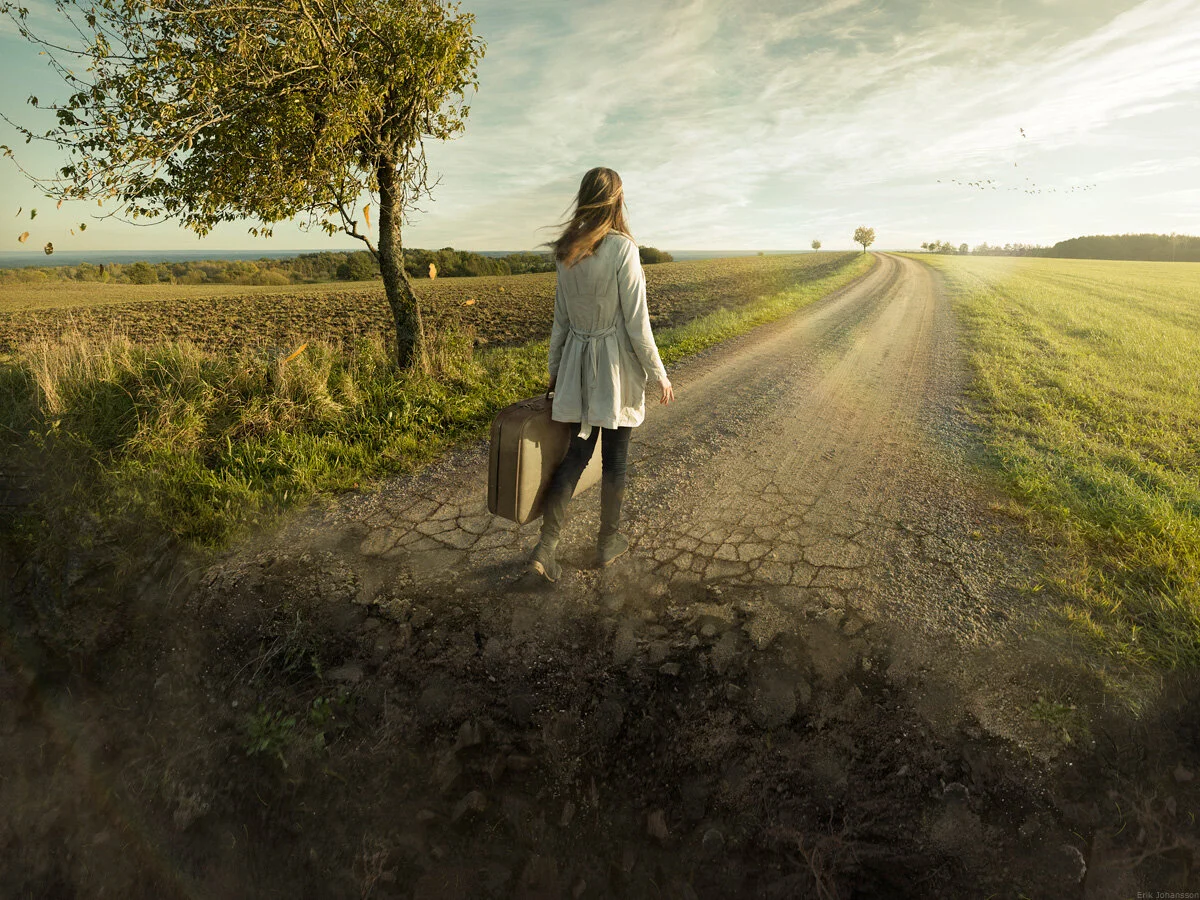Don’t look back by Erik Johansson