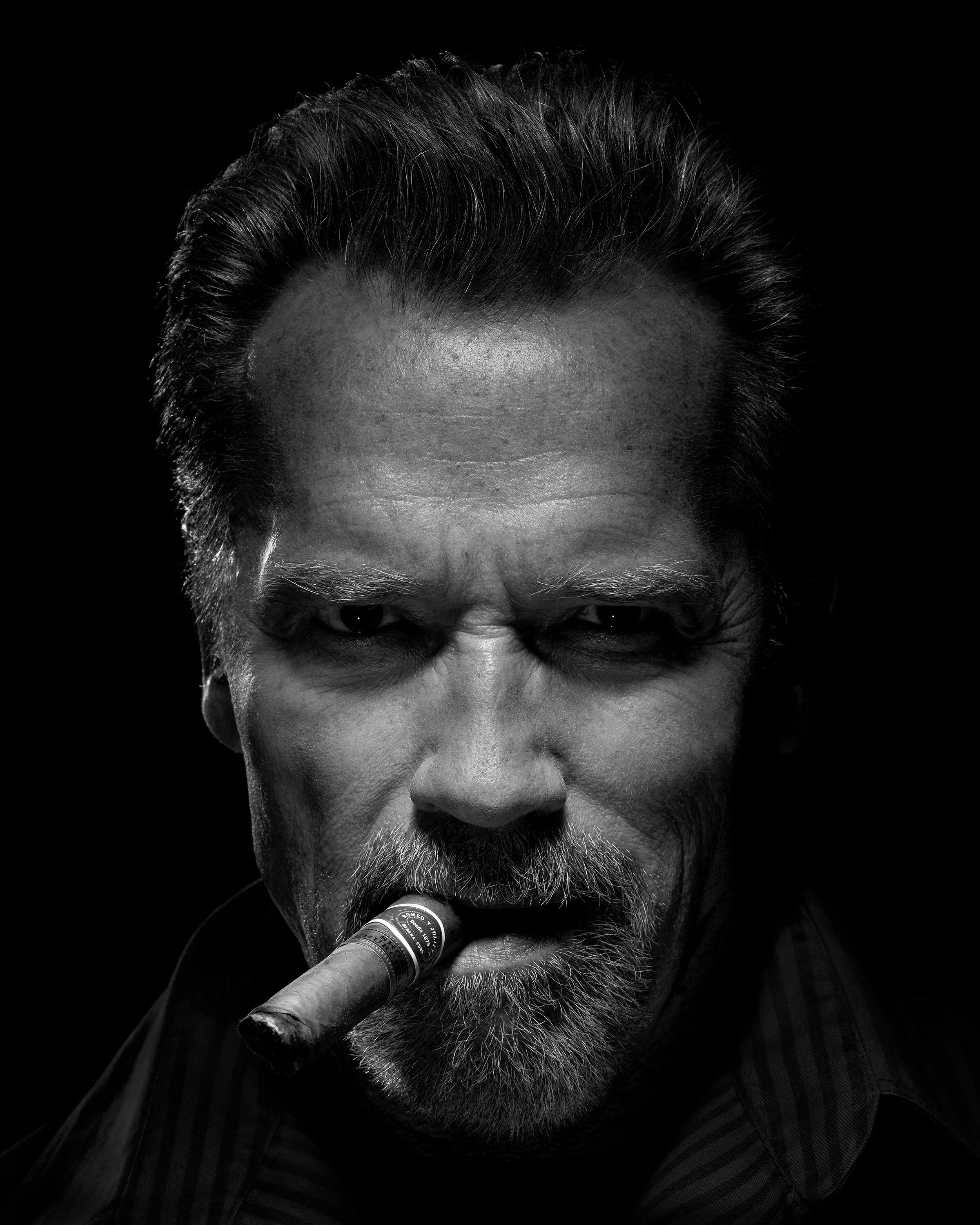 Arnold Schwarzenegger by Timothy White