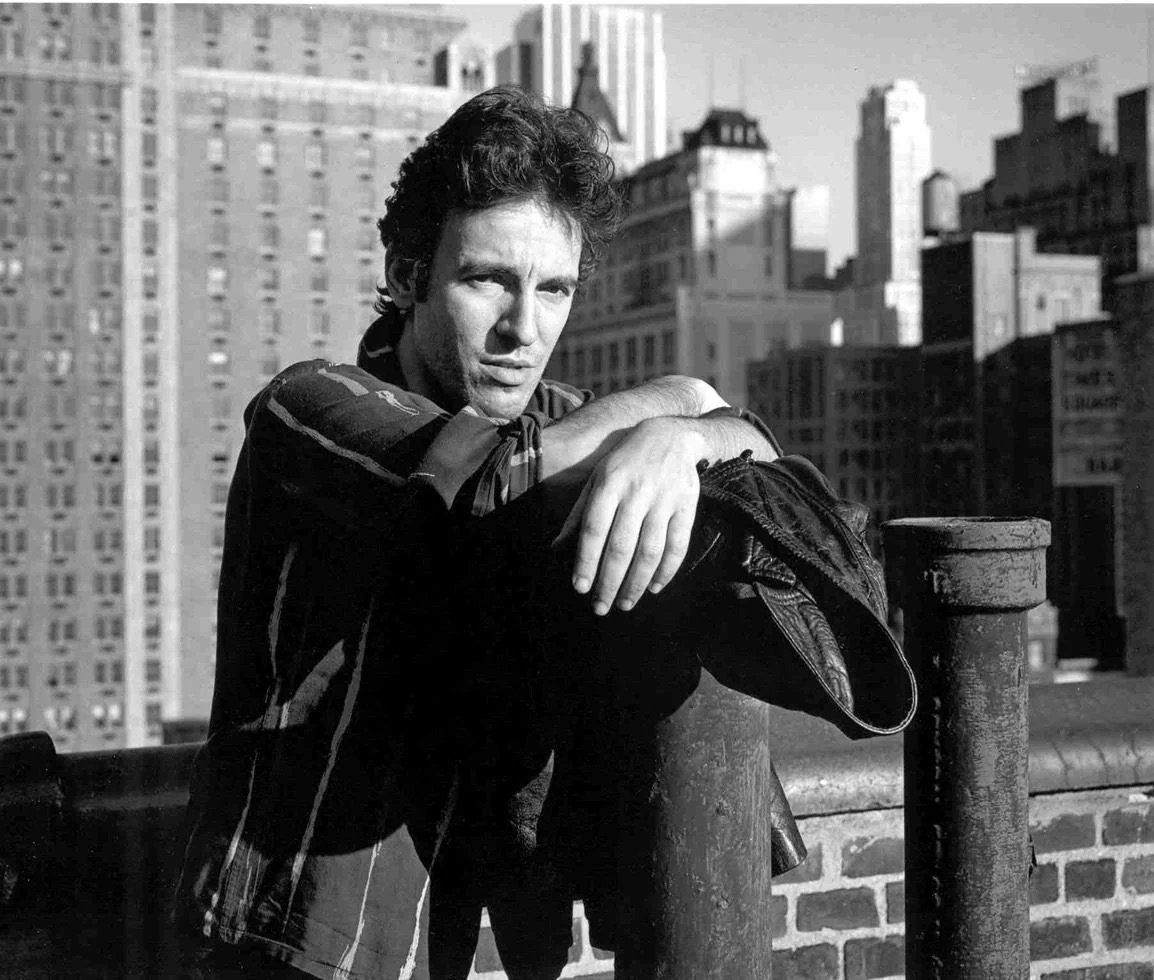 BRUCE SPRINGSTEEN OVER MANHATTAN 1978