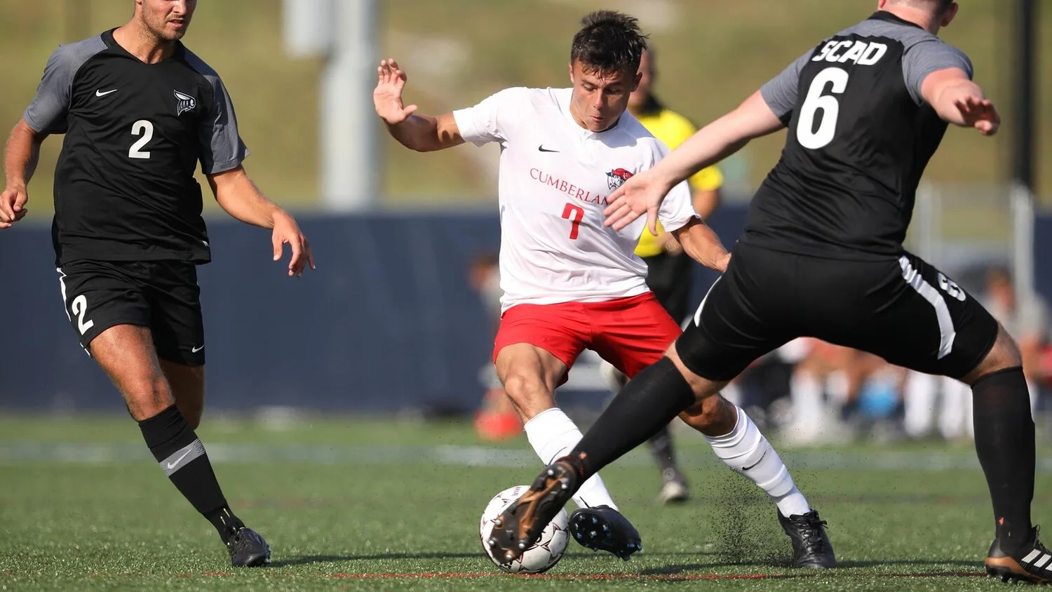 Joel Drewery is now in his third year in America after earning a USA soccer scholarship