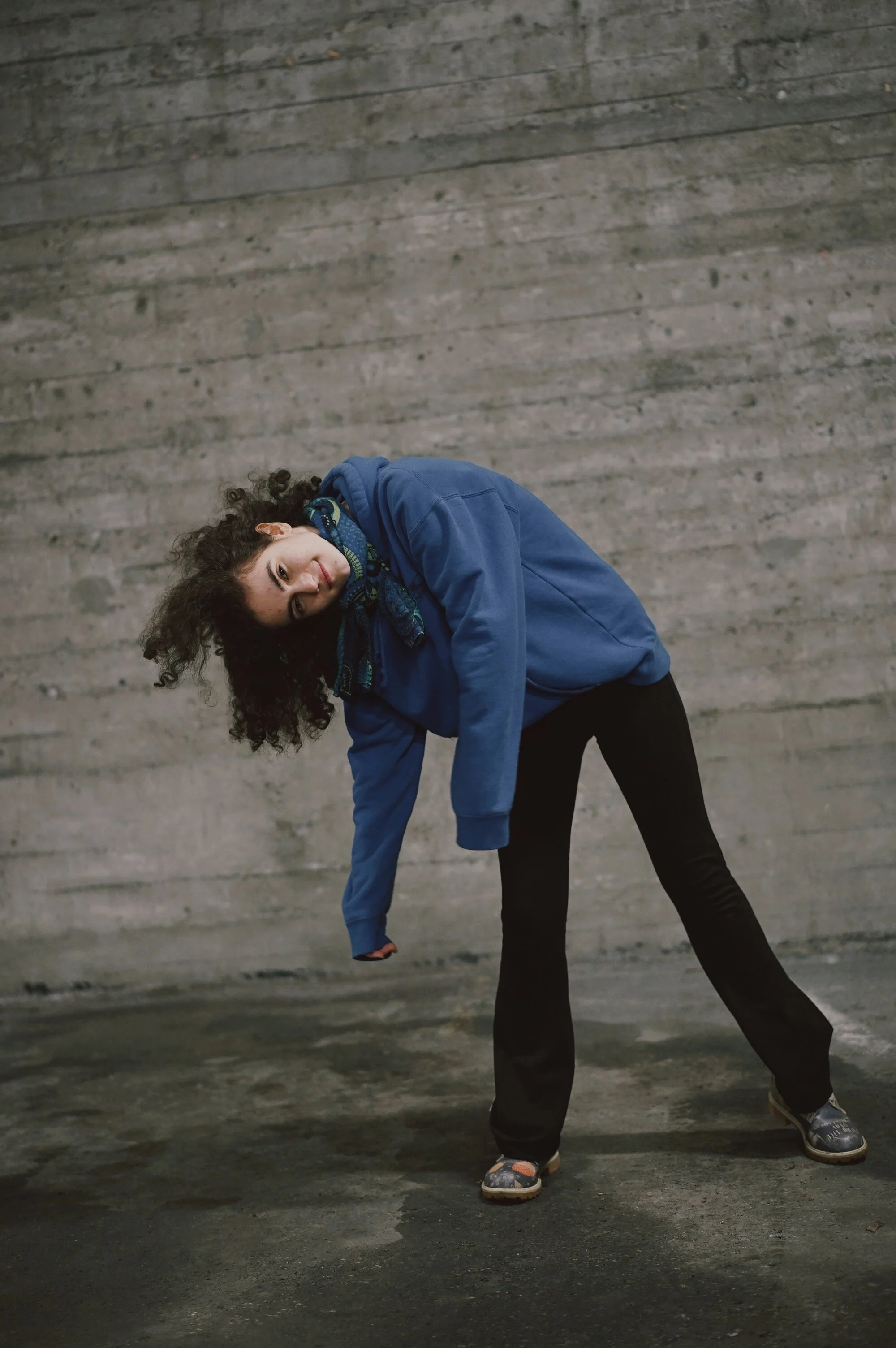  Amanda Anvar (18) for Si ;D “Julekalender”. 2019. 