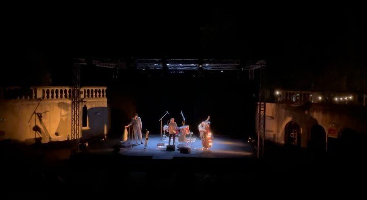 It was beautiful to be back on stage in Italy. Last time we played with AVA Trio was in Sorrento on the Tyrrhenian sea in 2019 and now back to the same coast, same sea, different water in Tuscany. Thank you to Inequilibrio Festival and Armunia to tak