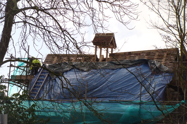 Inside fabrications being protected at all times whilst work being undertaken