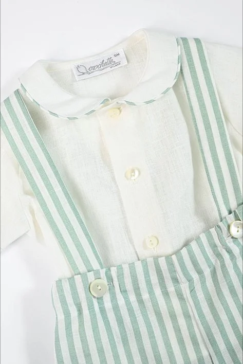 Completo camicia lino panna e zuava con bretelle lino righe agave dettaglio.jpg