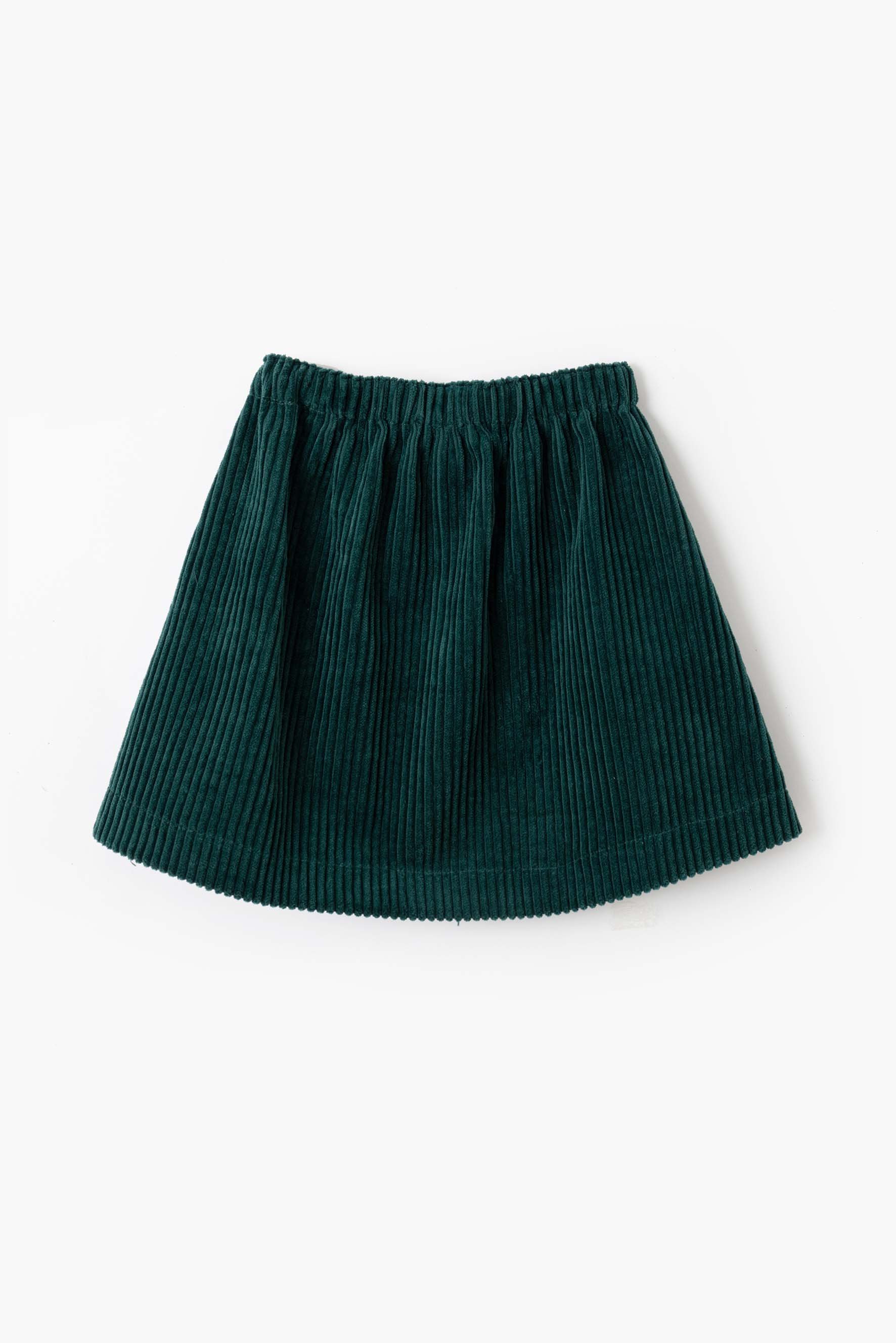 Gonna trapezio verde retro.jpg