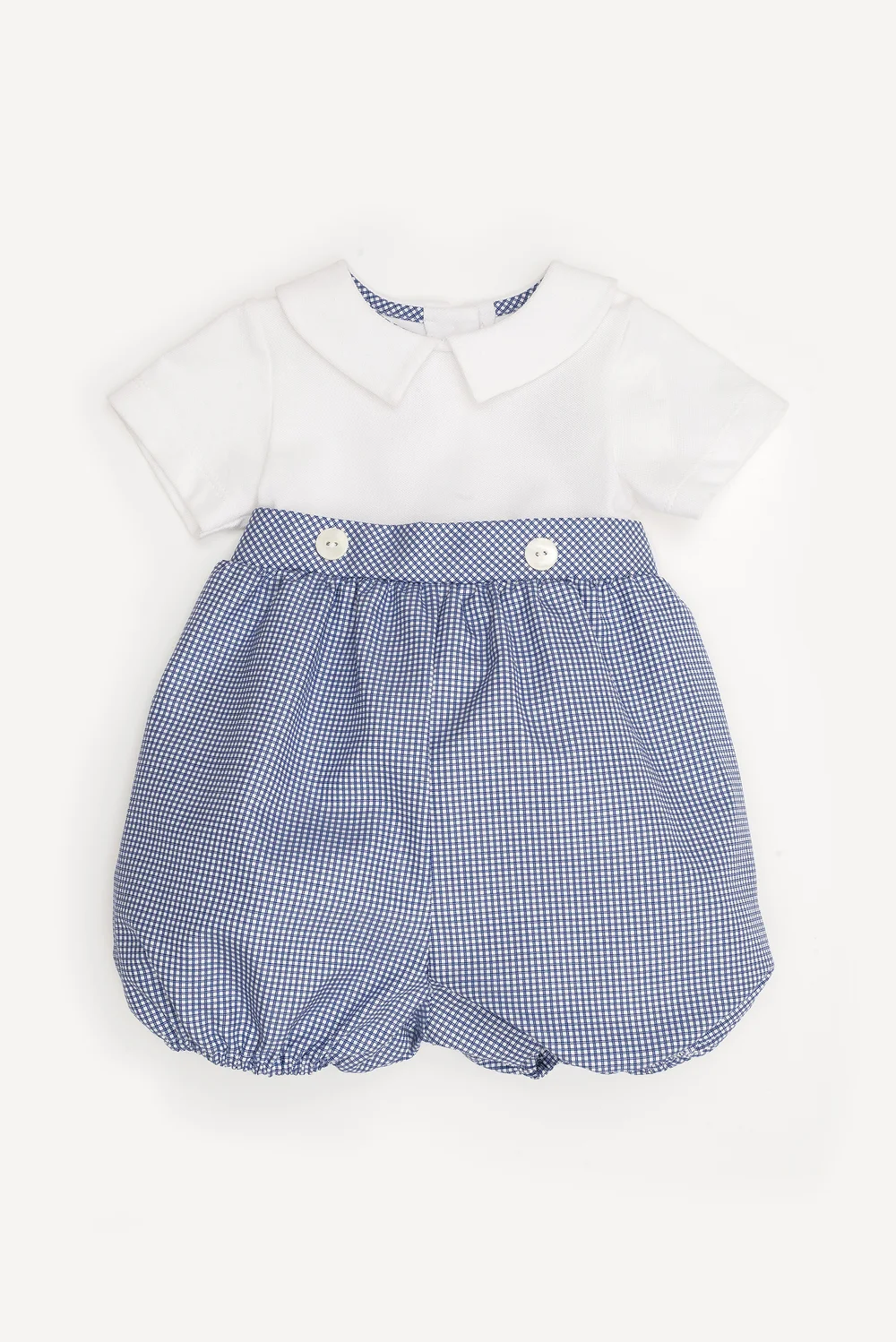 Pagliaccetto In Misto Lana Blu Neonato Dr.Kid DK182 - Foto 9