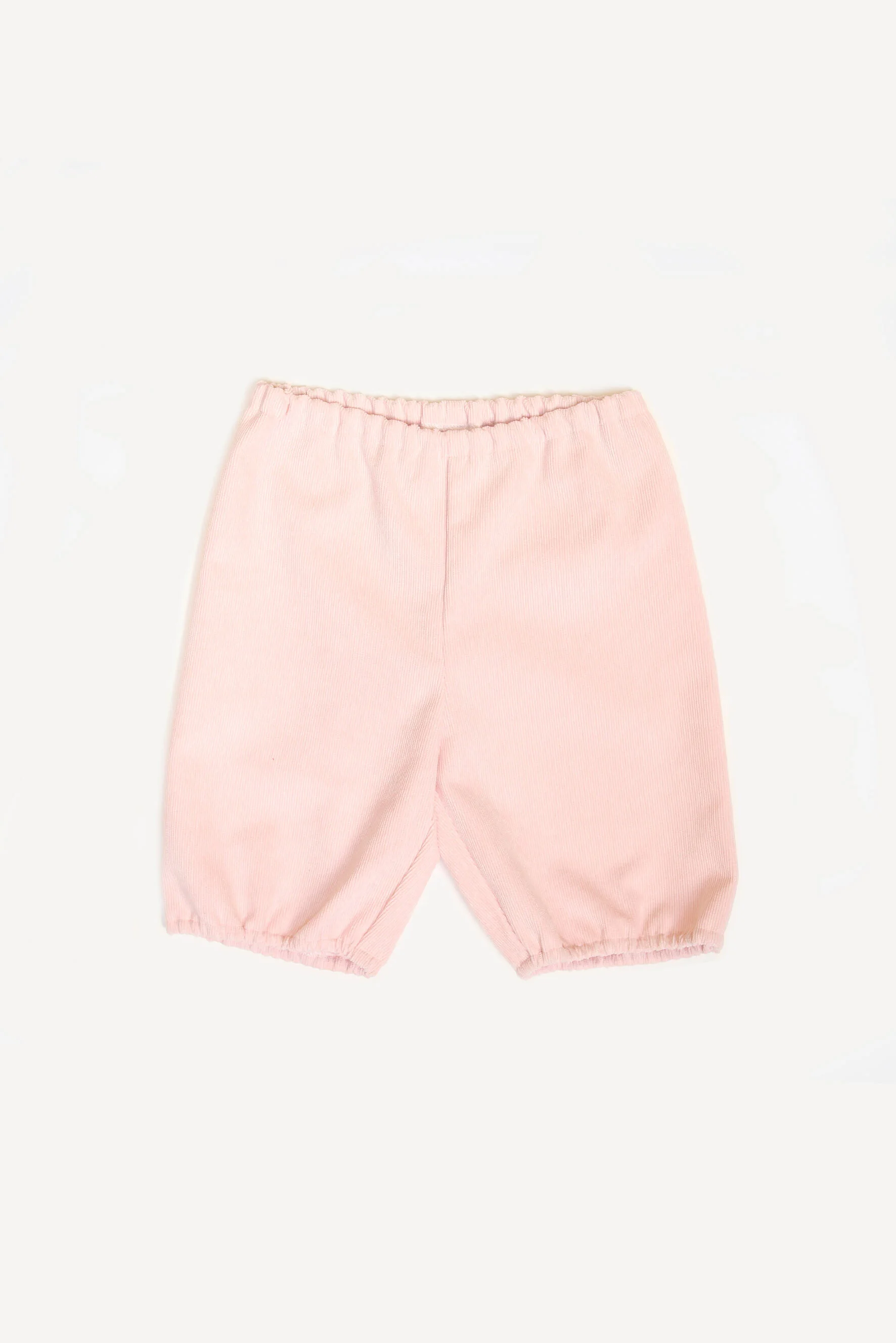 Zuava neonata in velluto rosa