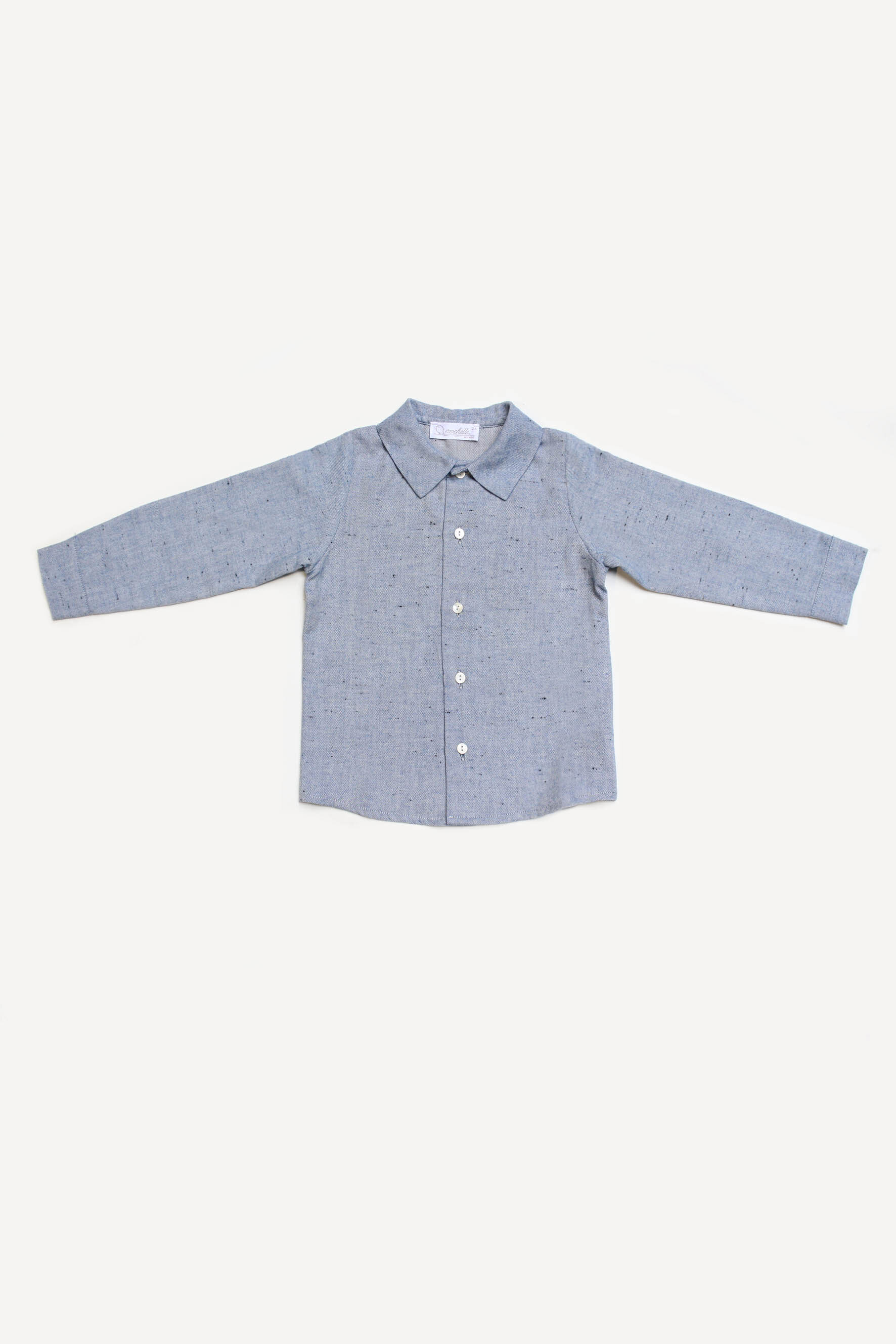 Camicia bambino azzurro polvere (Copia)