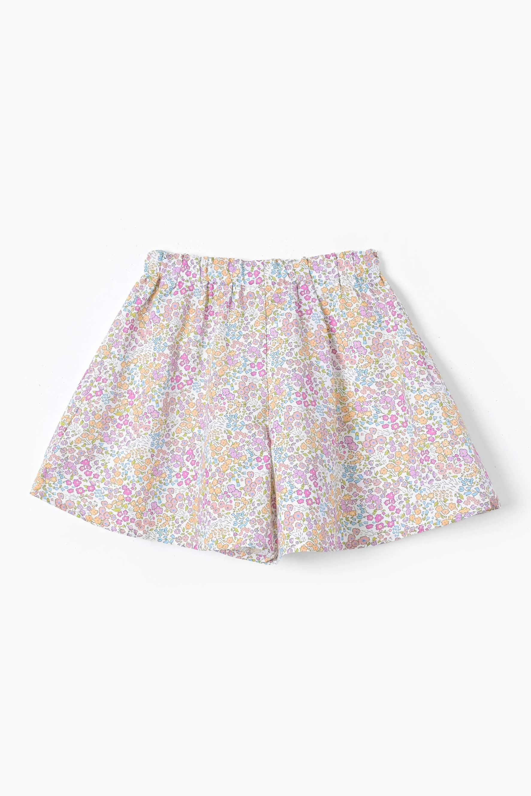 Gonna pantalone bambina fiore multicolor retro.jpg