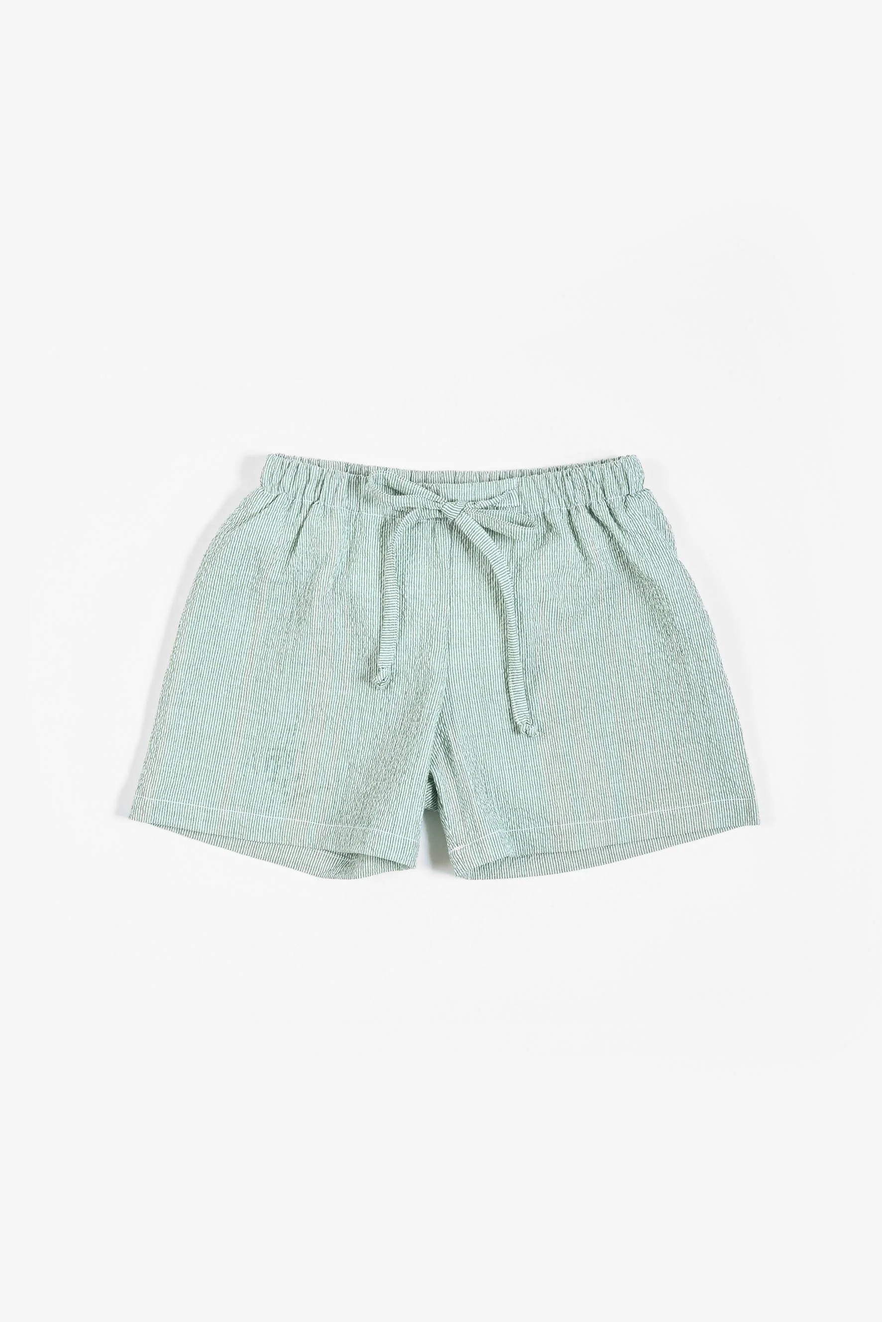 Pantaloncino mare bambino righina verde