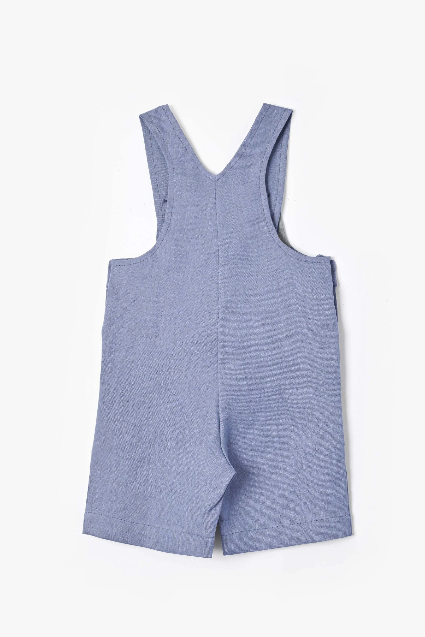 Salopette unisex lino tempesta retro