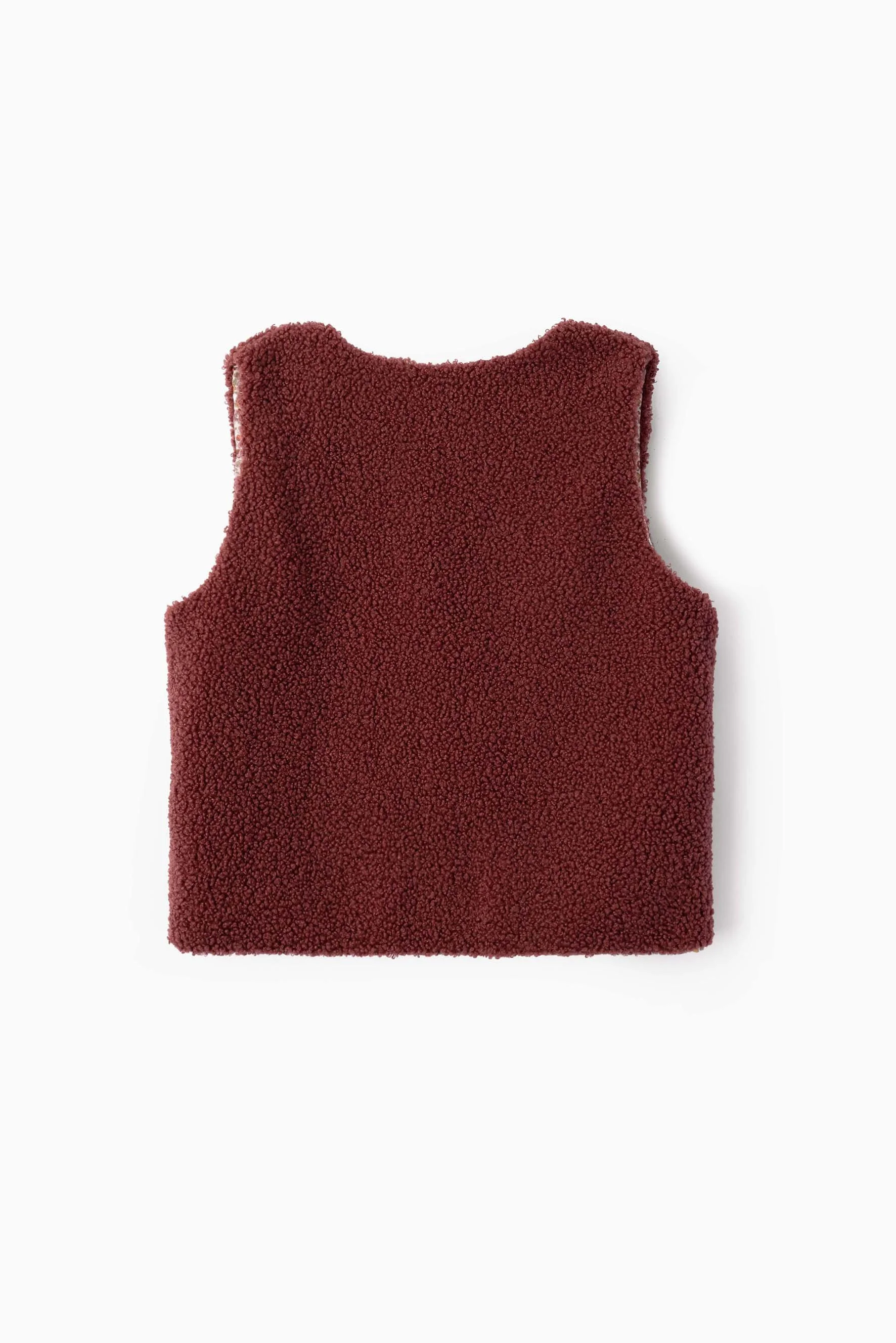 Gilet bambina Teddy Twist orsetto e ruggine Crochette