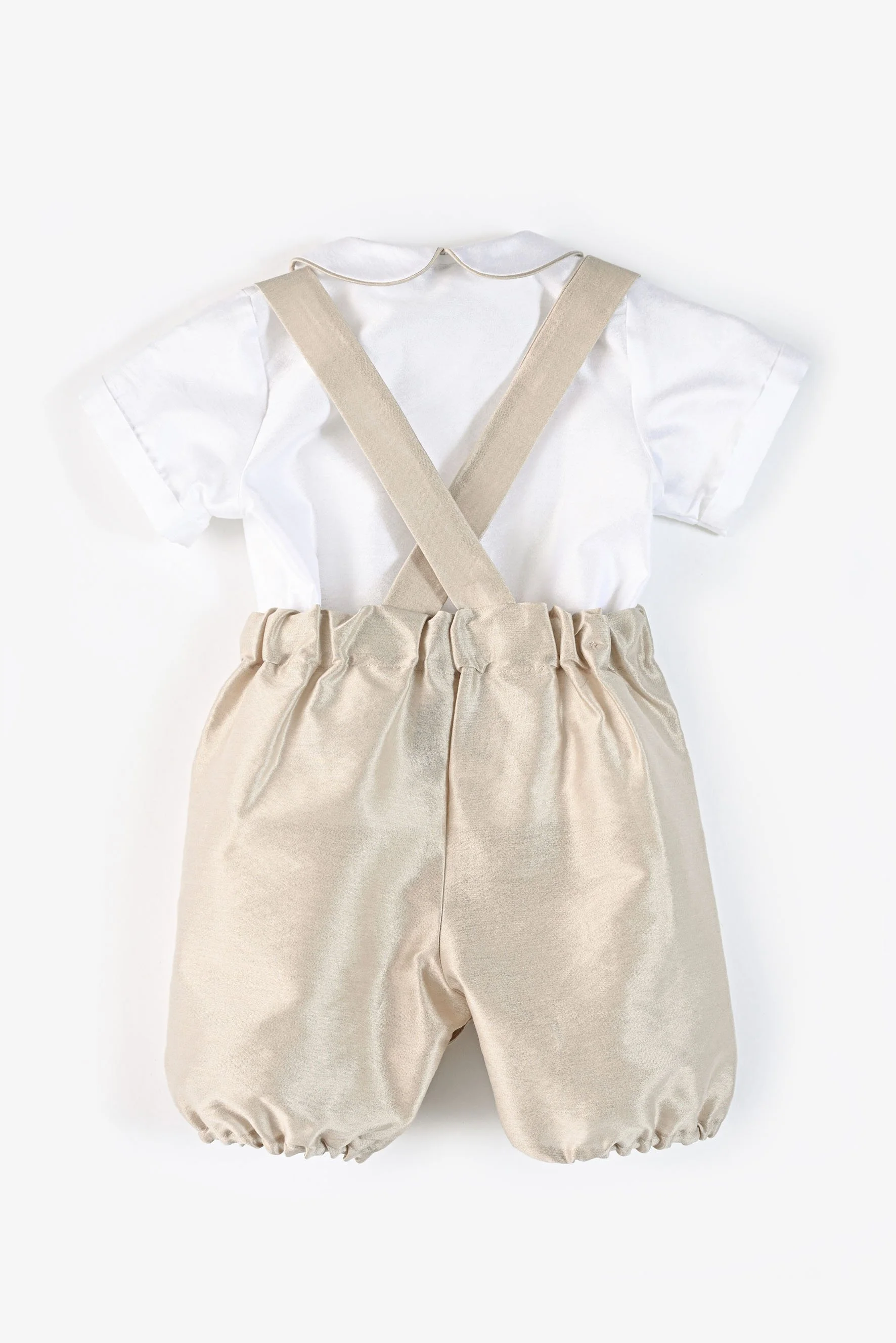 Completo camicia raso bianco e zuava raso beige retro.jpg