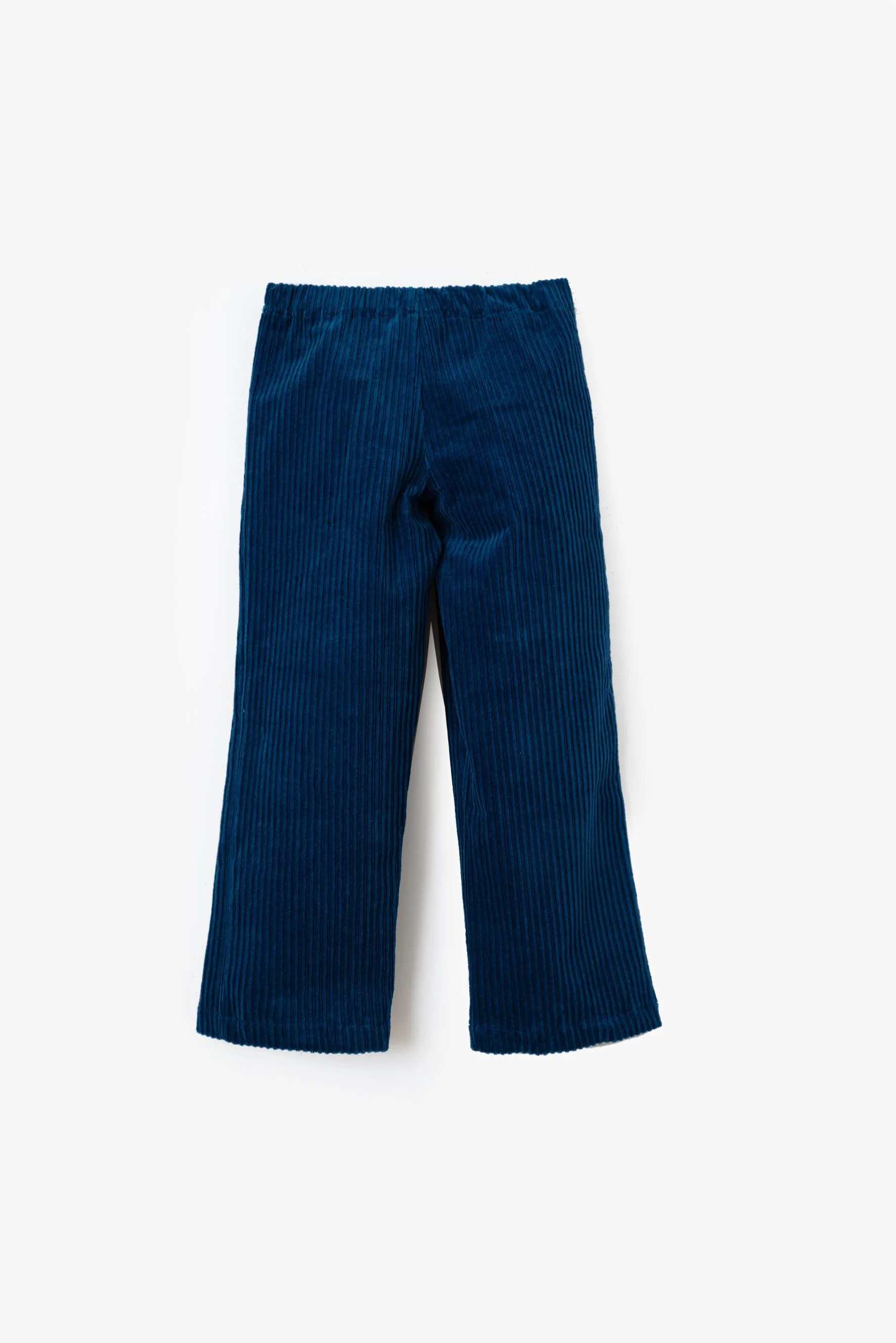 Pantaloni bootcut blu elettrico retro.jpg