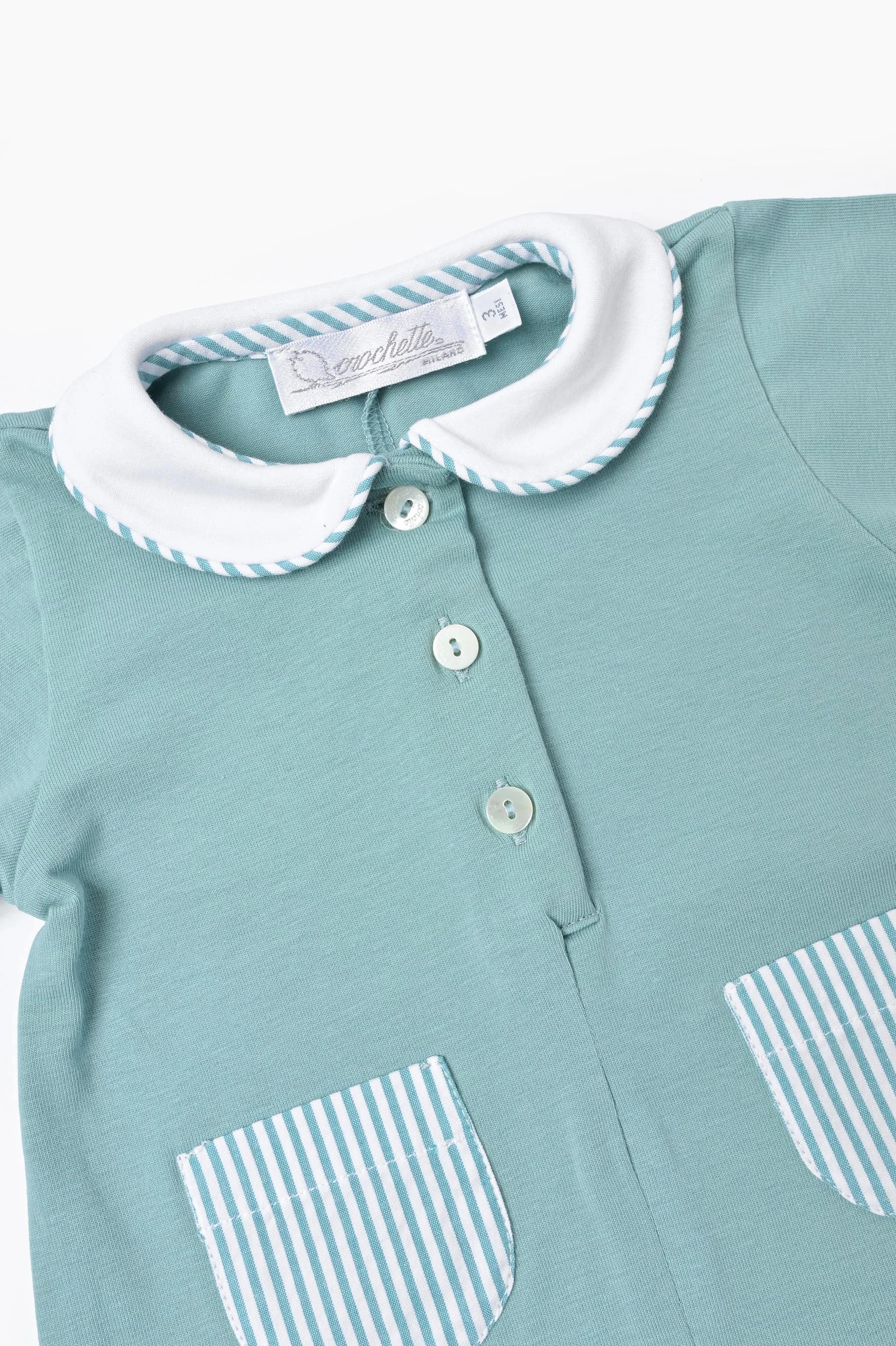 Tutina estina neonato jersey menta e riga zoom.jpg