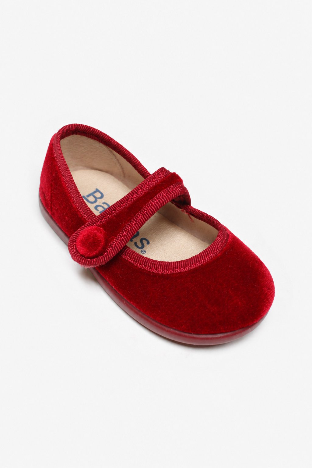 Ballerine Batilas in velluto rosso
