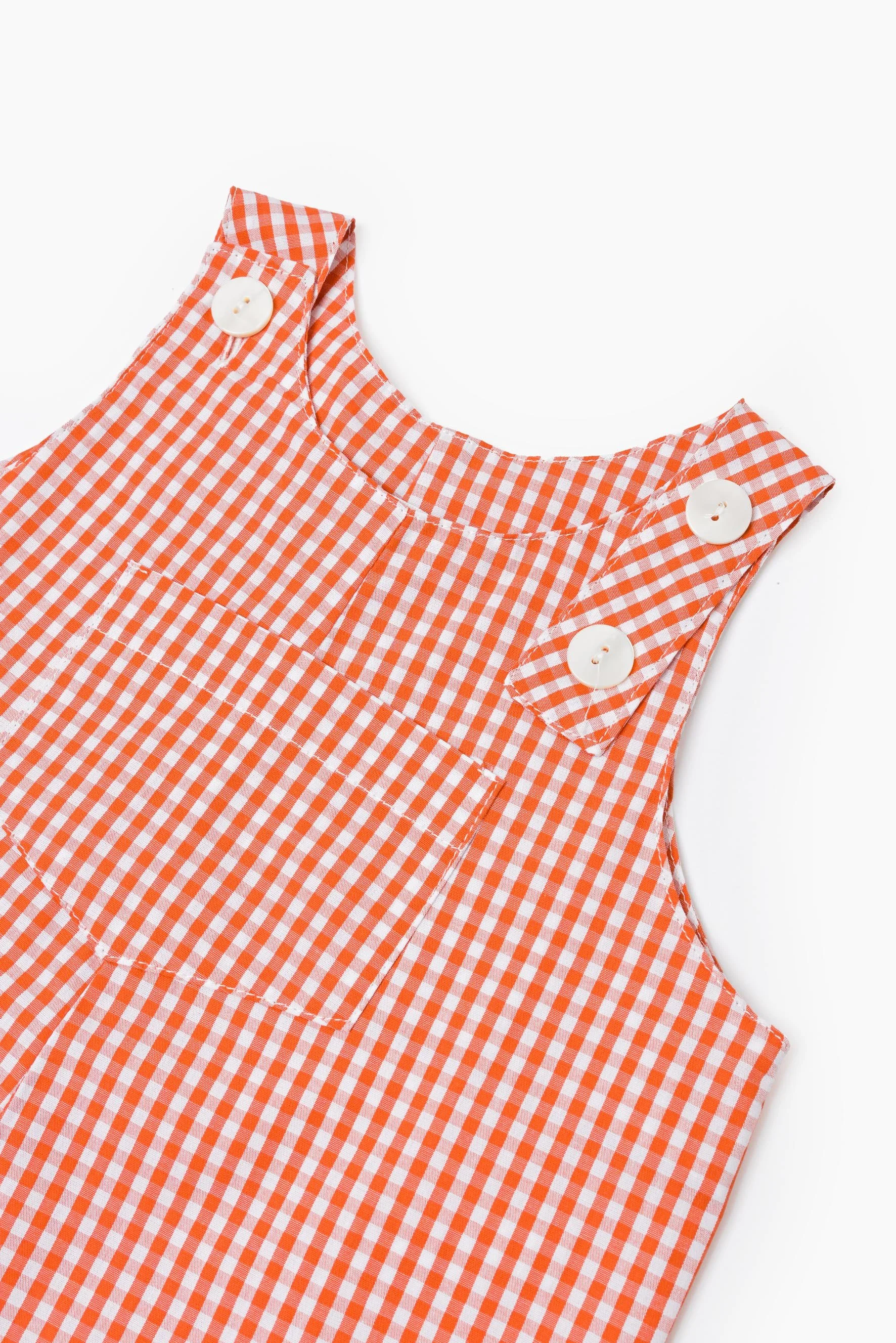 Salopette pgliaccetto vichy arancione zoom.jpg