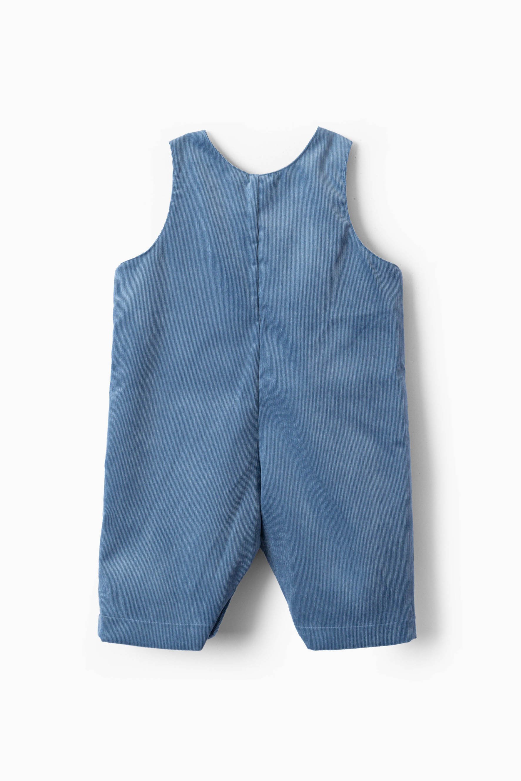 Salopette neonato in velluto avio retro.jpg