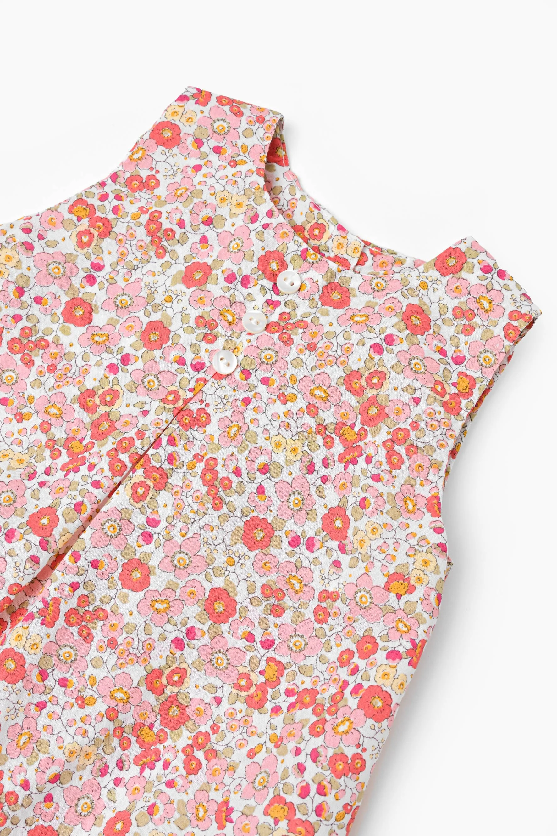 Pagliaccetto sfondo fiore arancione e giallo