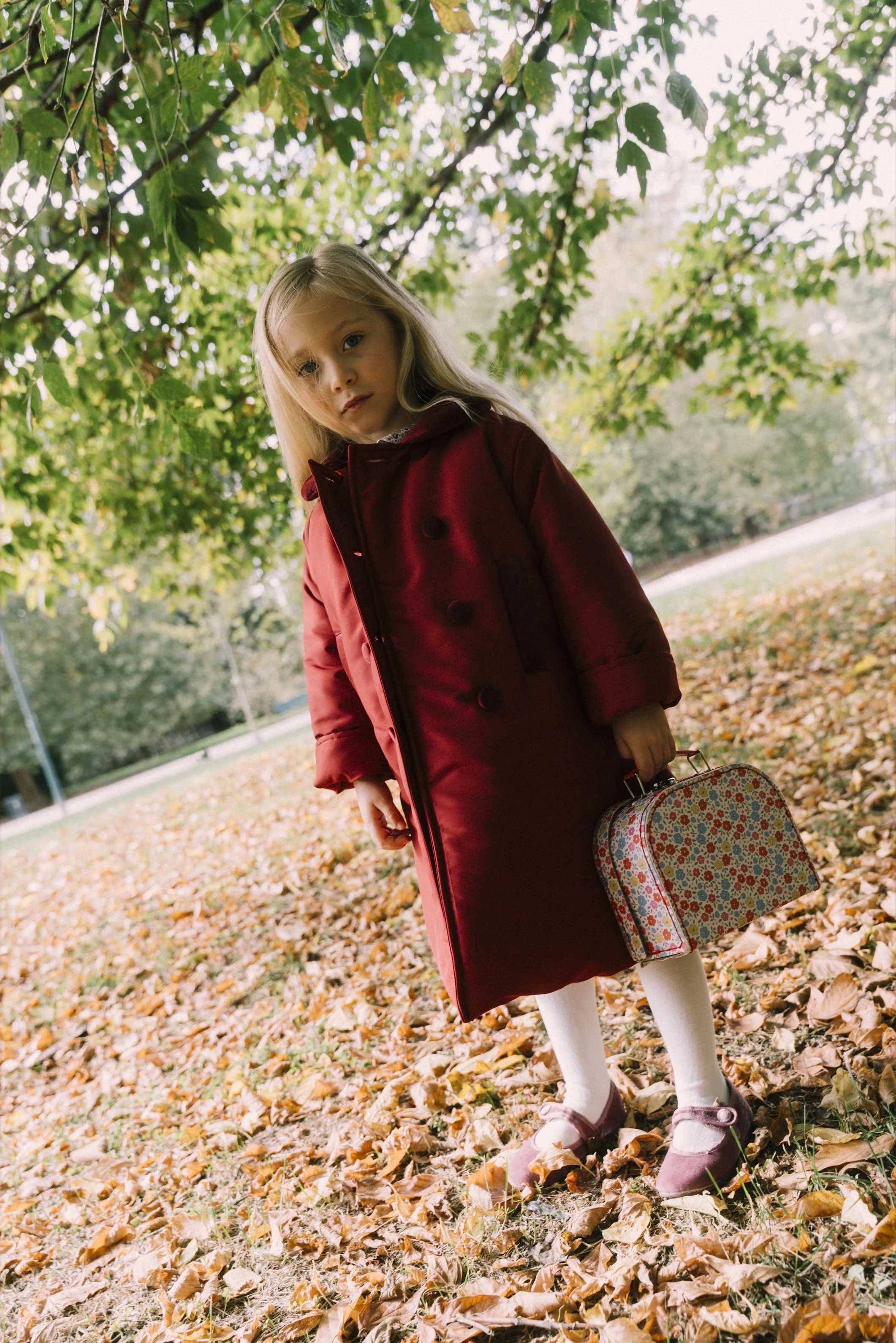 Cappotto Crochette rosso