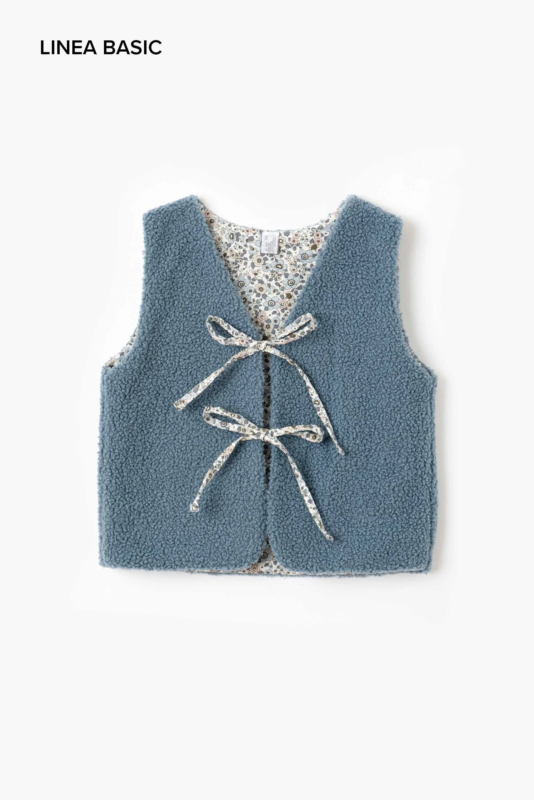 Gilet bambina double avio