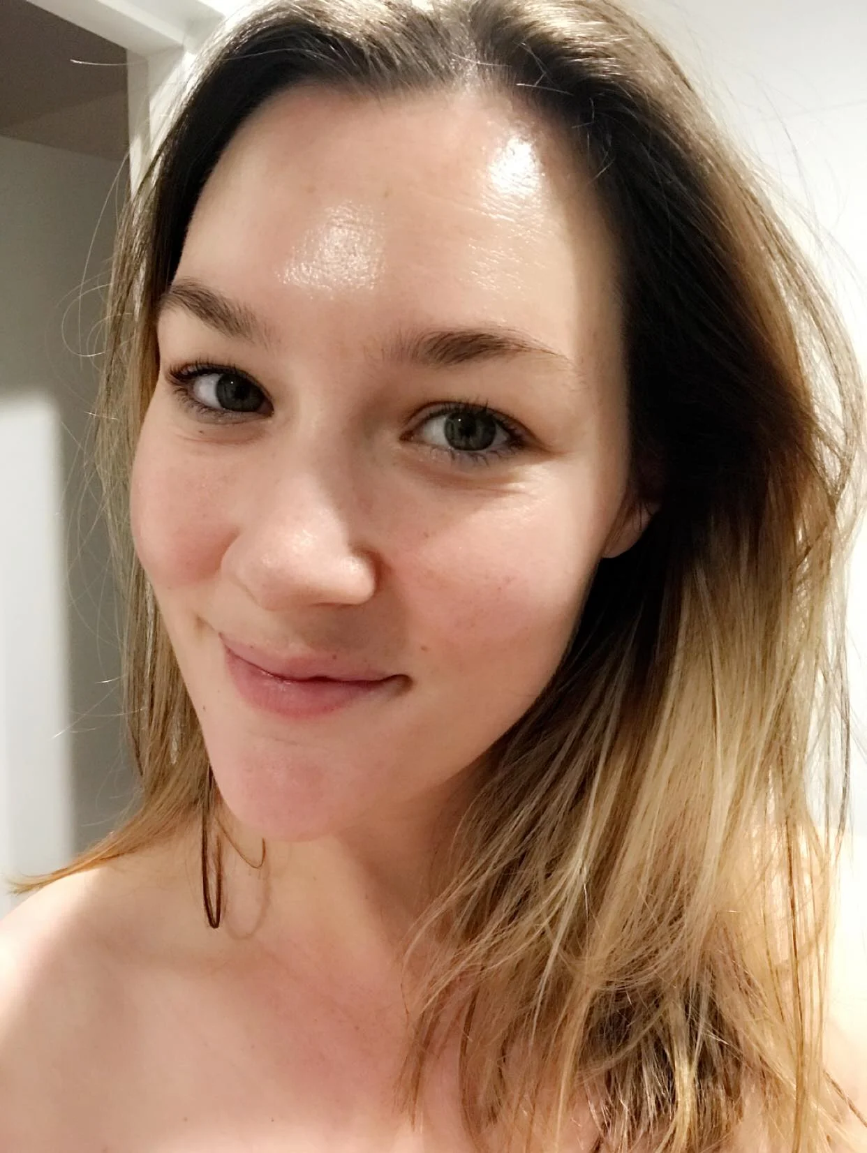 Post Hydrafacial glow