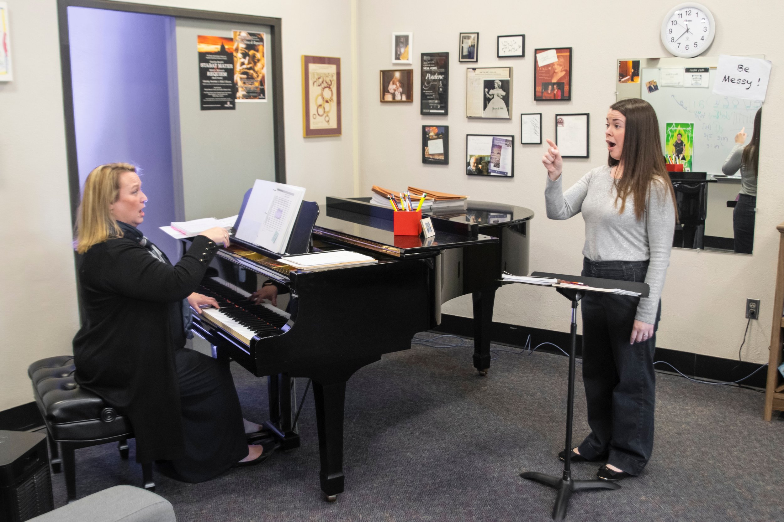 Lesson with DMA Student Judy Morehouse Shelton