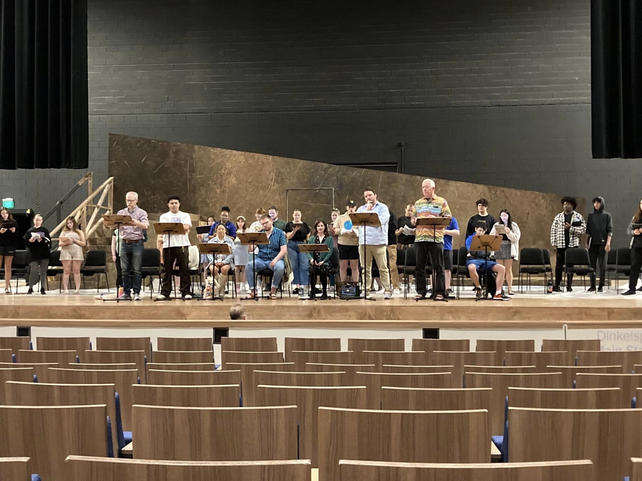 La Bohème - first sitzprobe in our new hall in the SFPAC