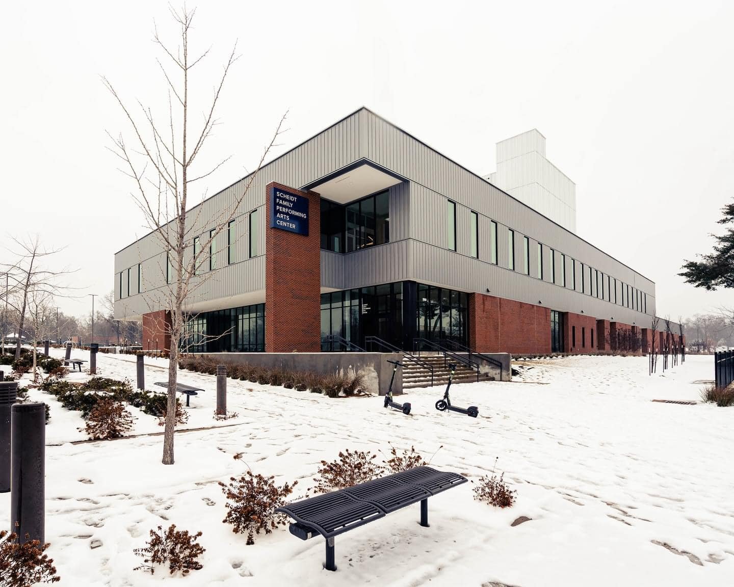 The new SFPAC in the unusual snow! 