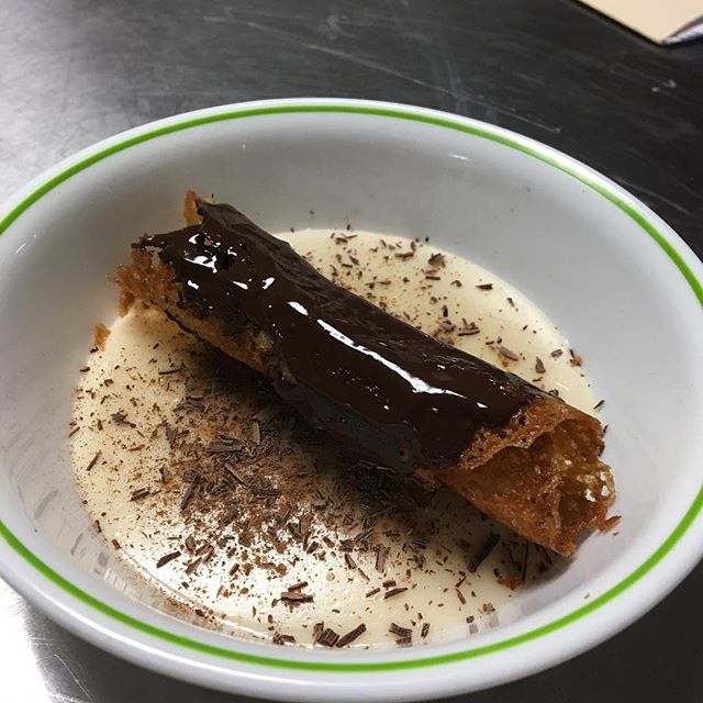 #decaturhighculinary cinnamon pudding