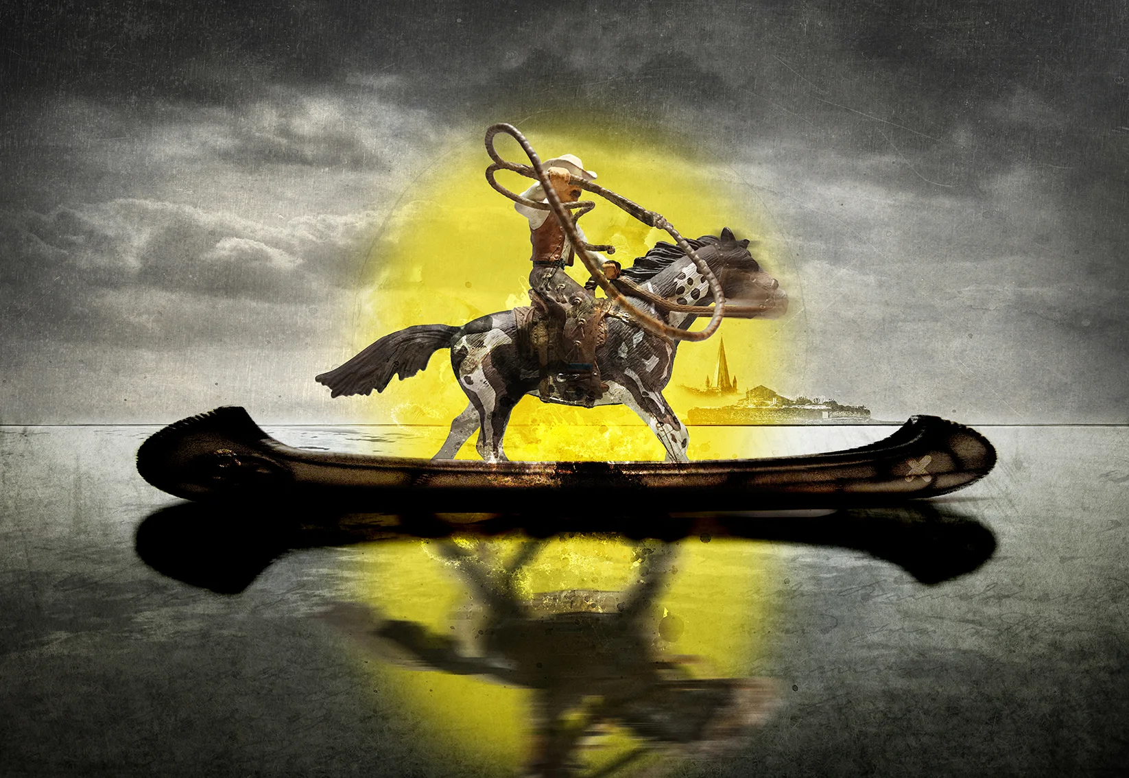 Lasso rundt fru Luna