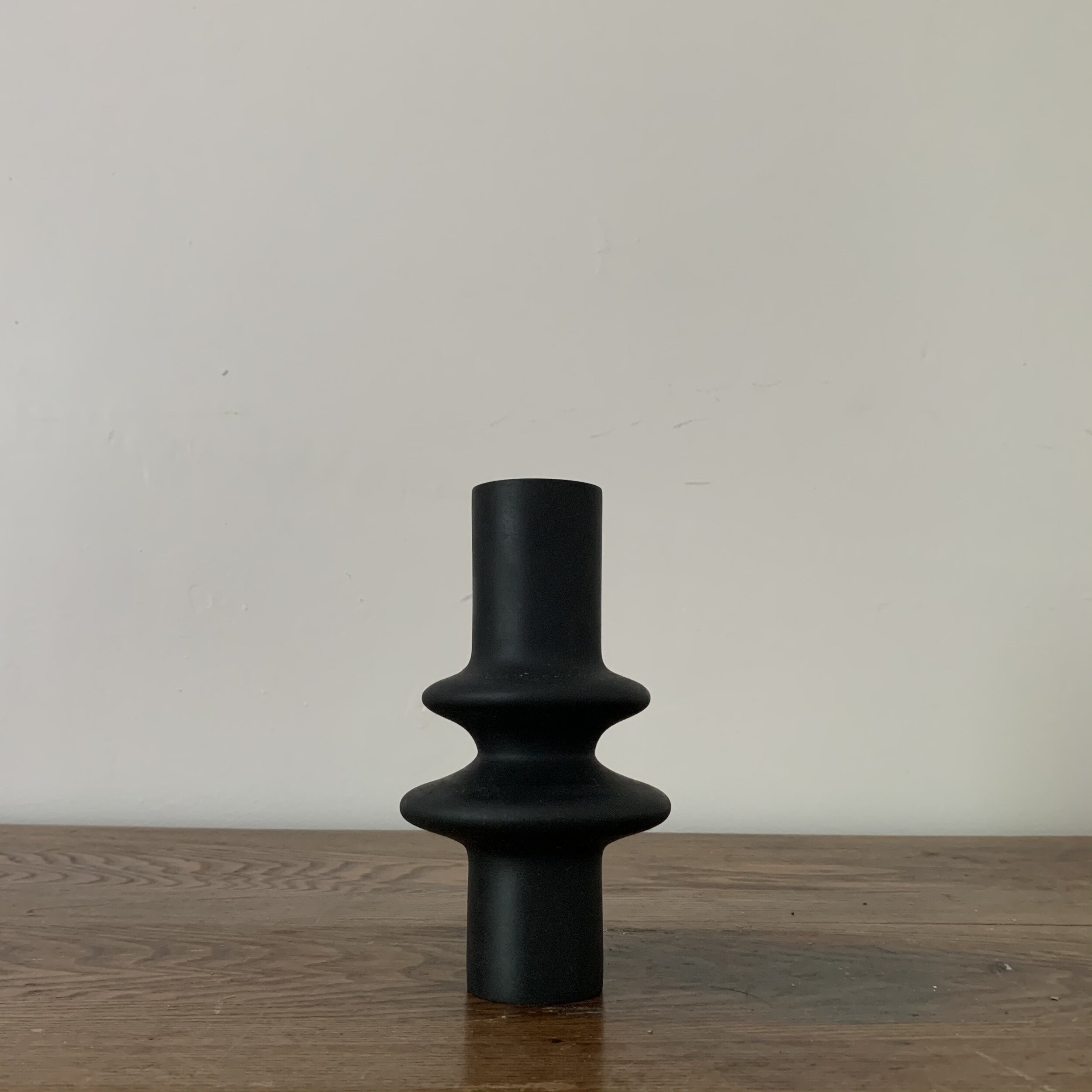 Black Candle Holder
