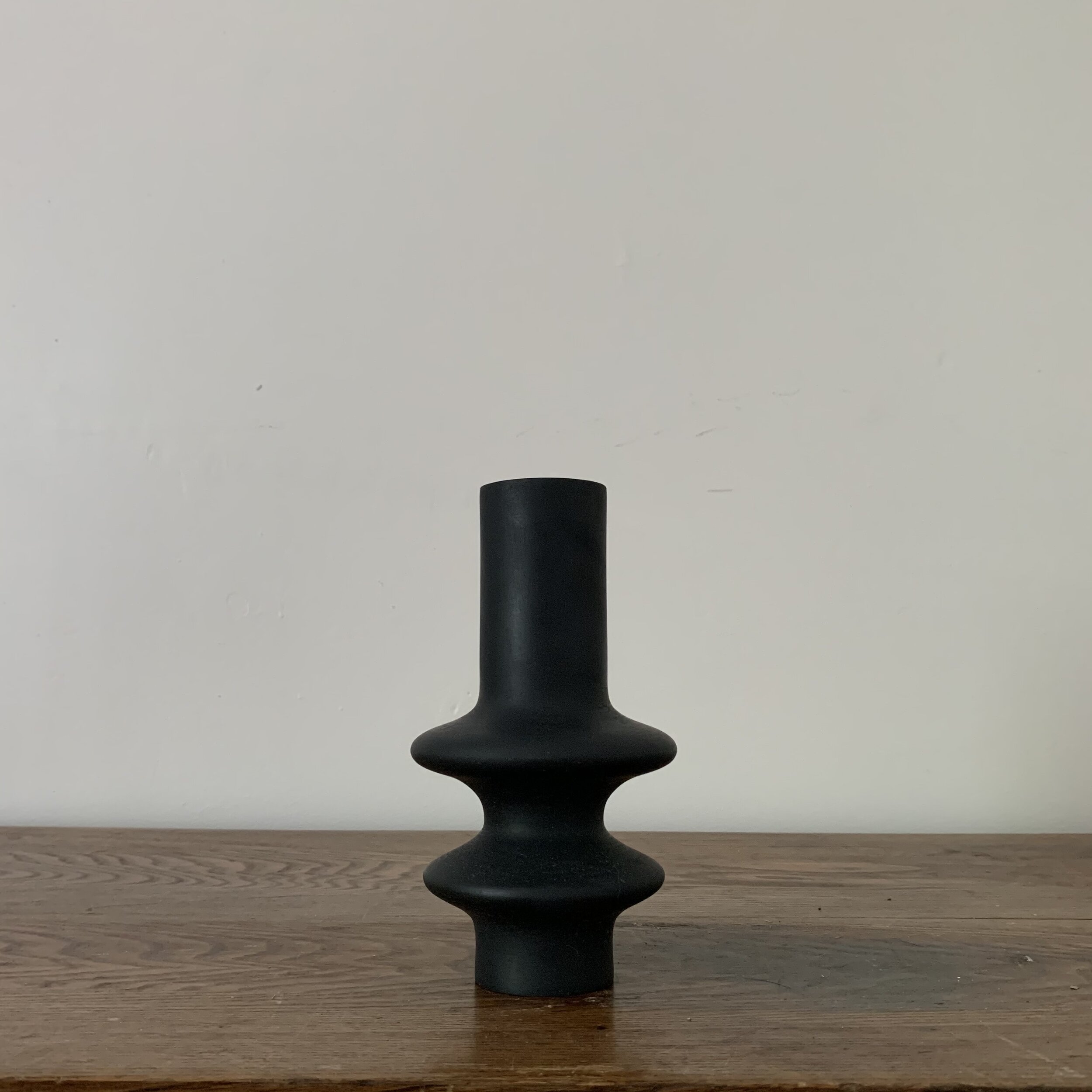 Black Candle Holder