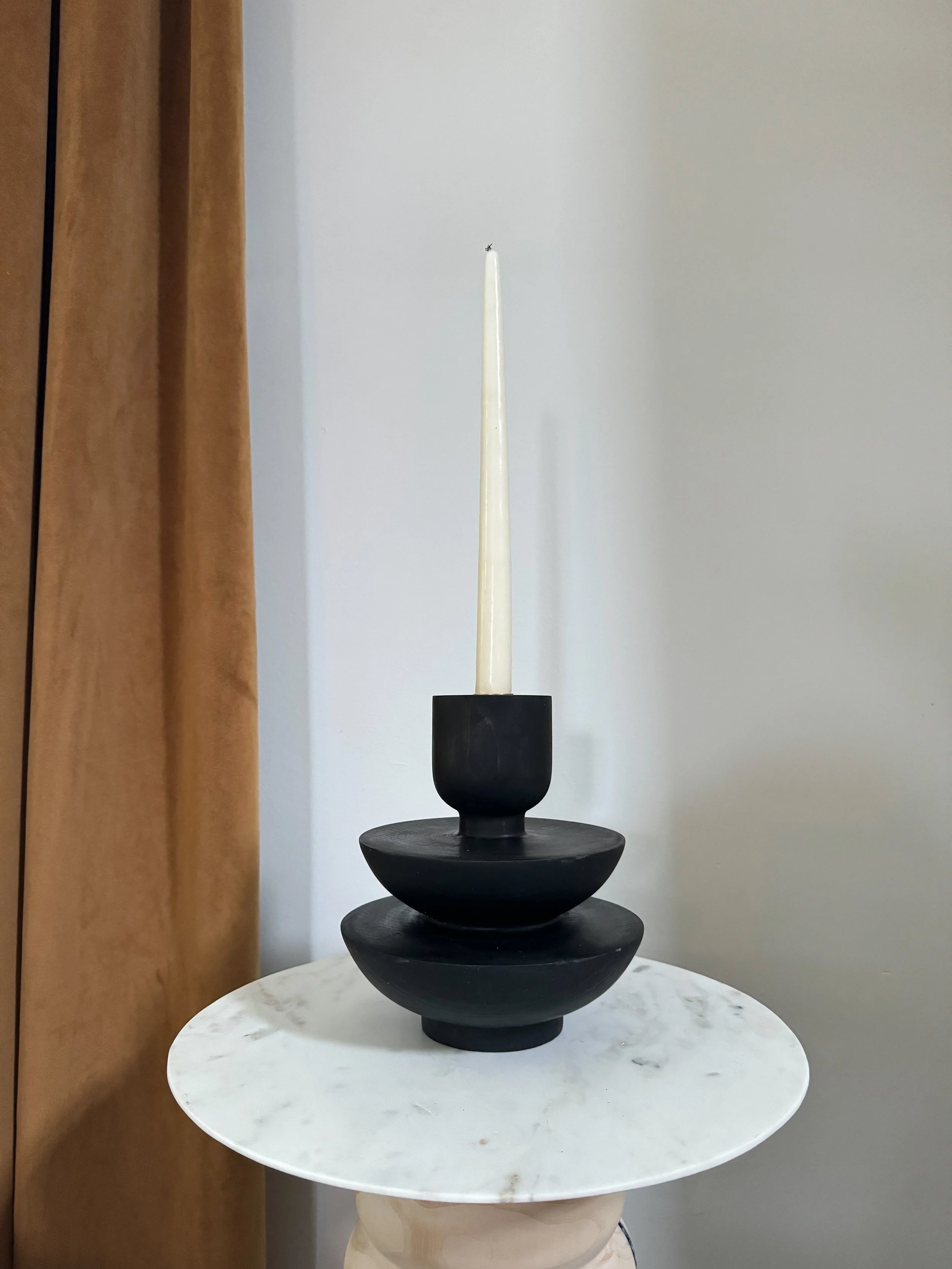 Black Pine Candle Holder