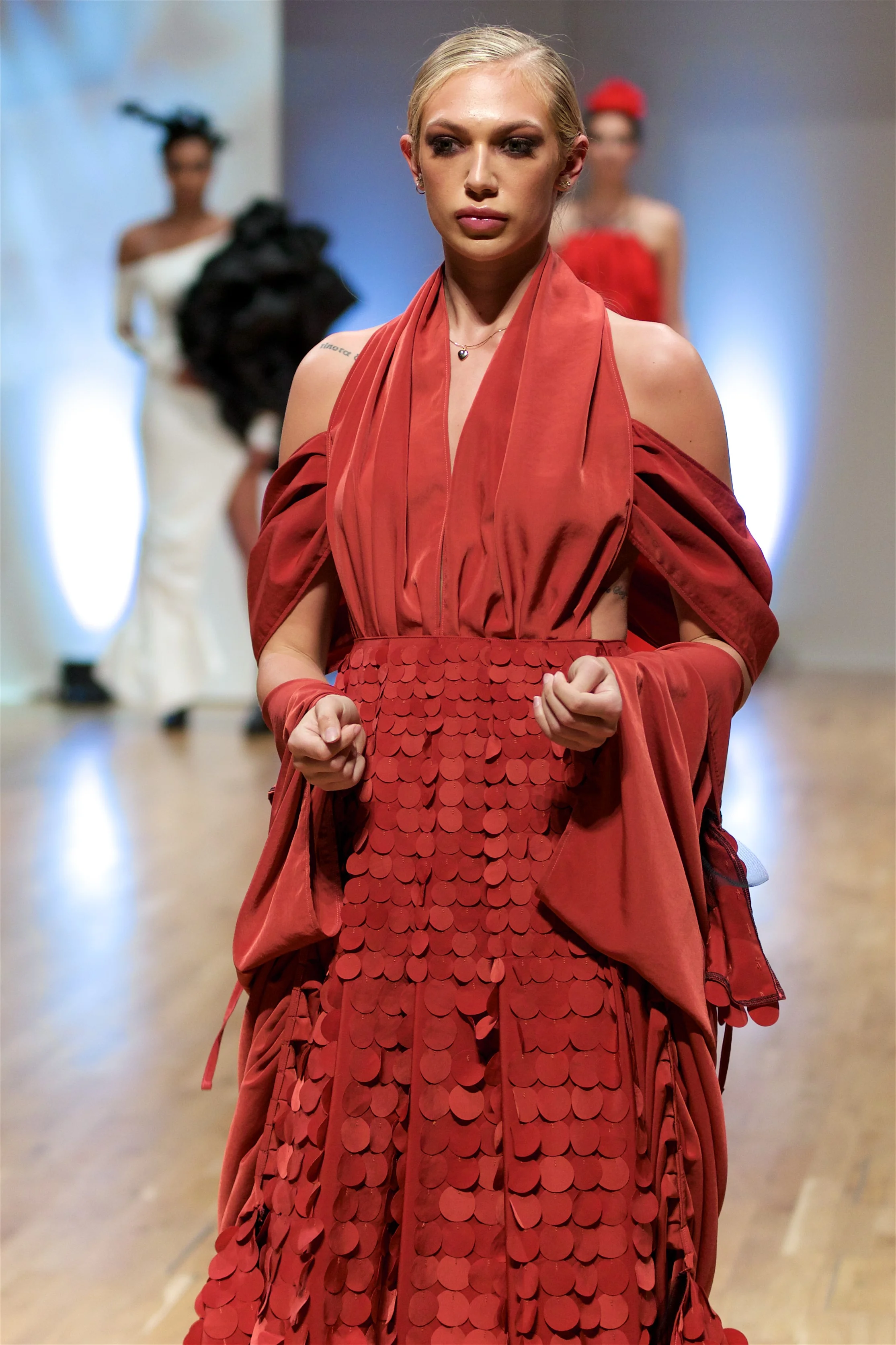 WINNER INDEPENDENT DESIGNER OF THE YEAR 2018 MARIE SANSOME Modelled by Emelie Kelman S M PHOTOGRAPHY DSC_2716.jpg