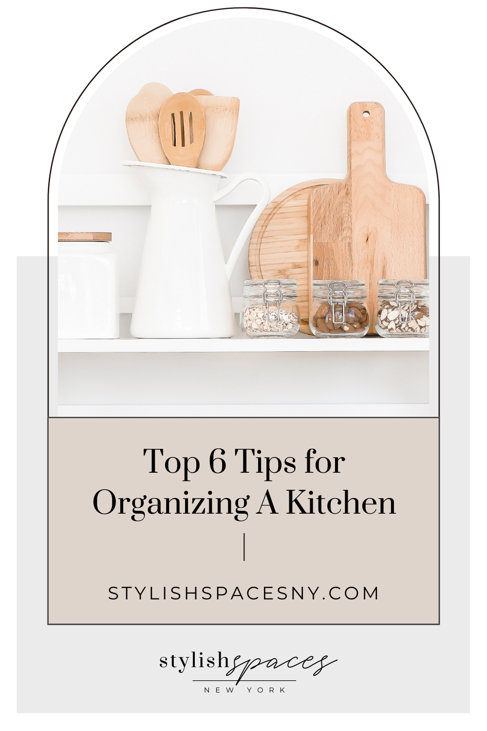 Top 6 Tips For Organizing A Kitchen 