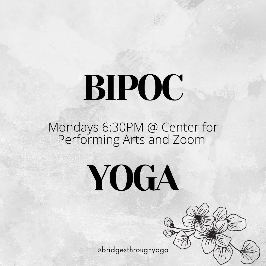 BIPOC Yoga(Livestream and In-Person) with James