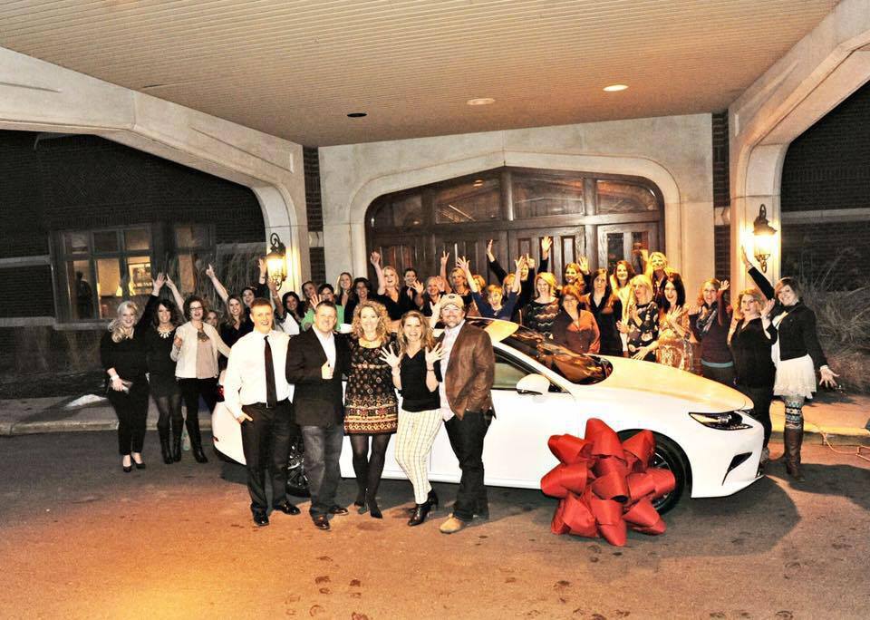 Deb Johns Lexus celebration.jpg