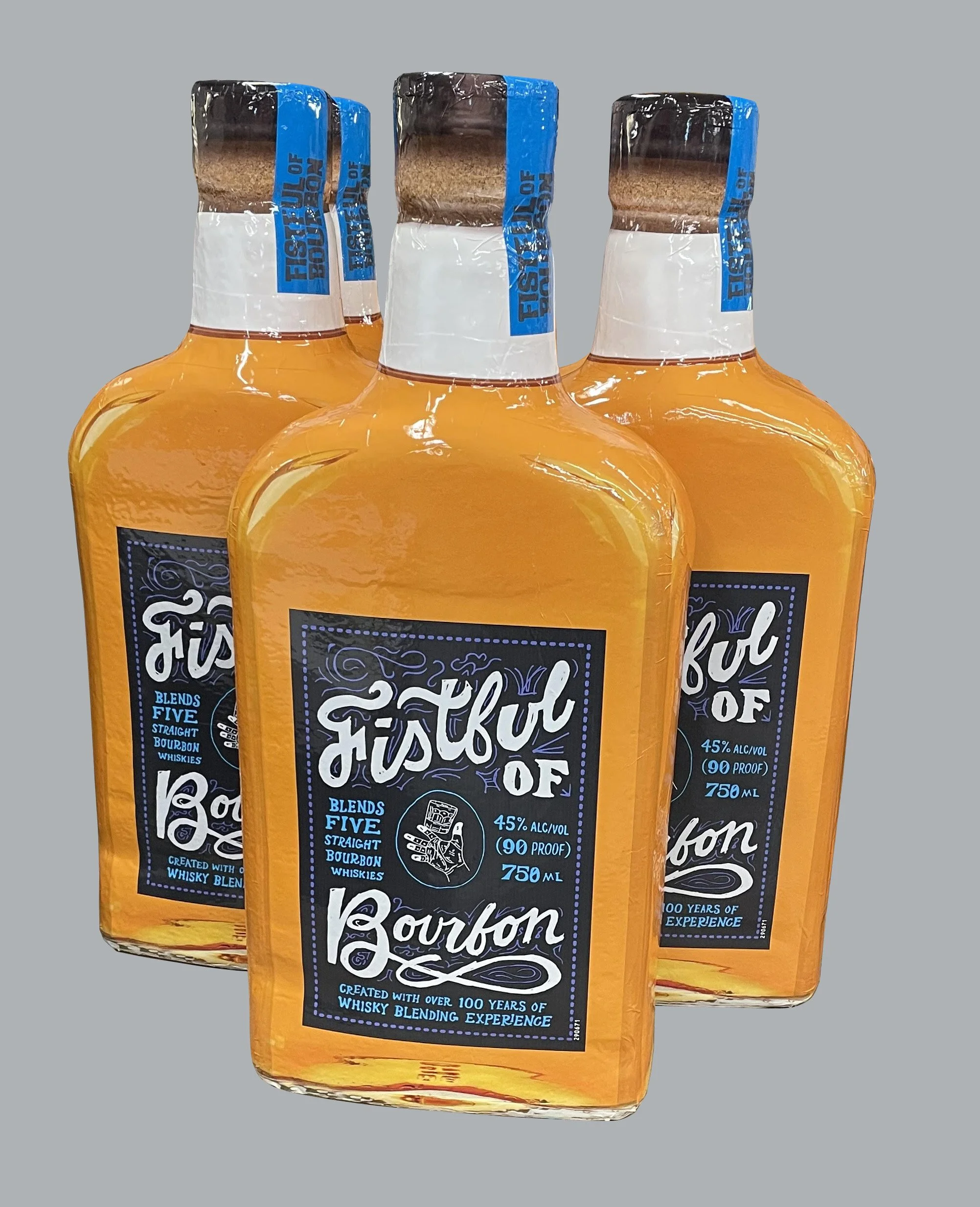 3D Foam Vinyl Wrapped Bottles