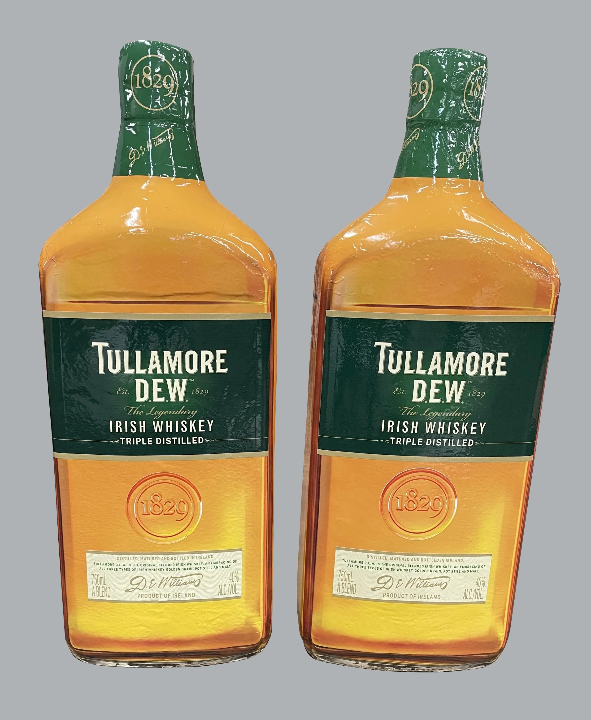 3D Foam Vinyl Wrapped Bottles