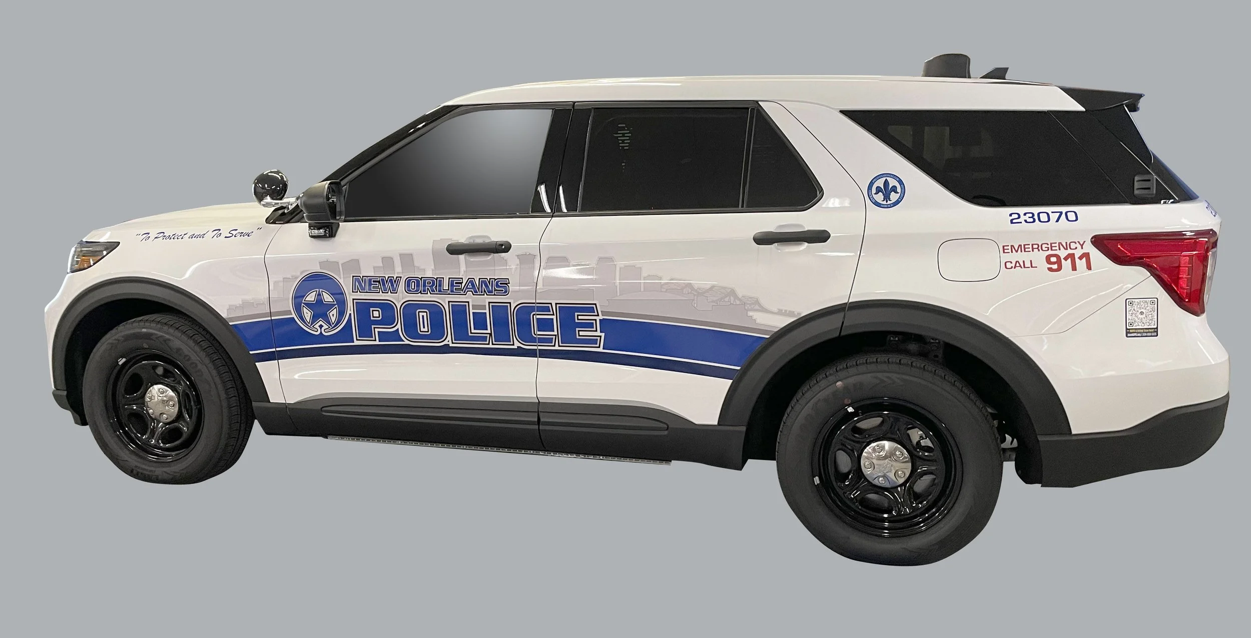 New Orleans Police Vehicles