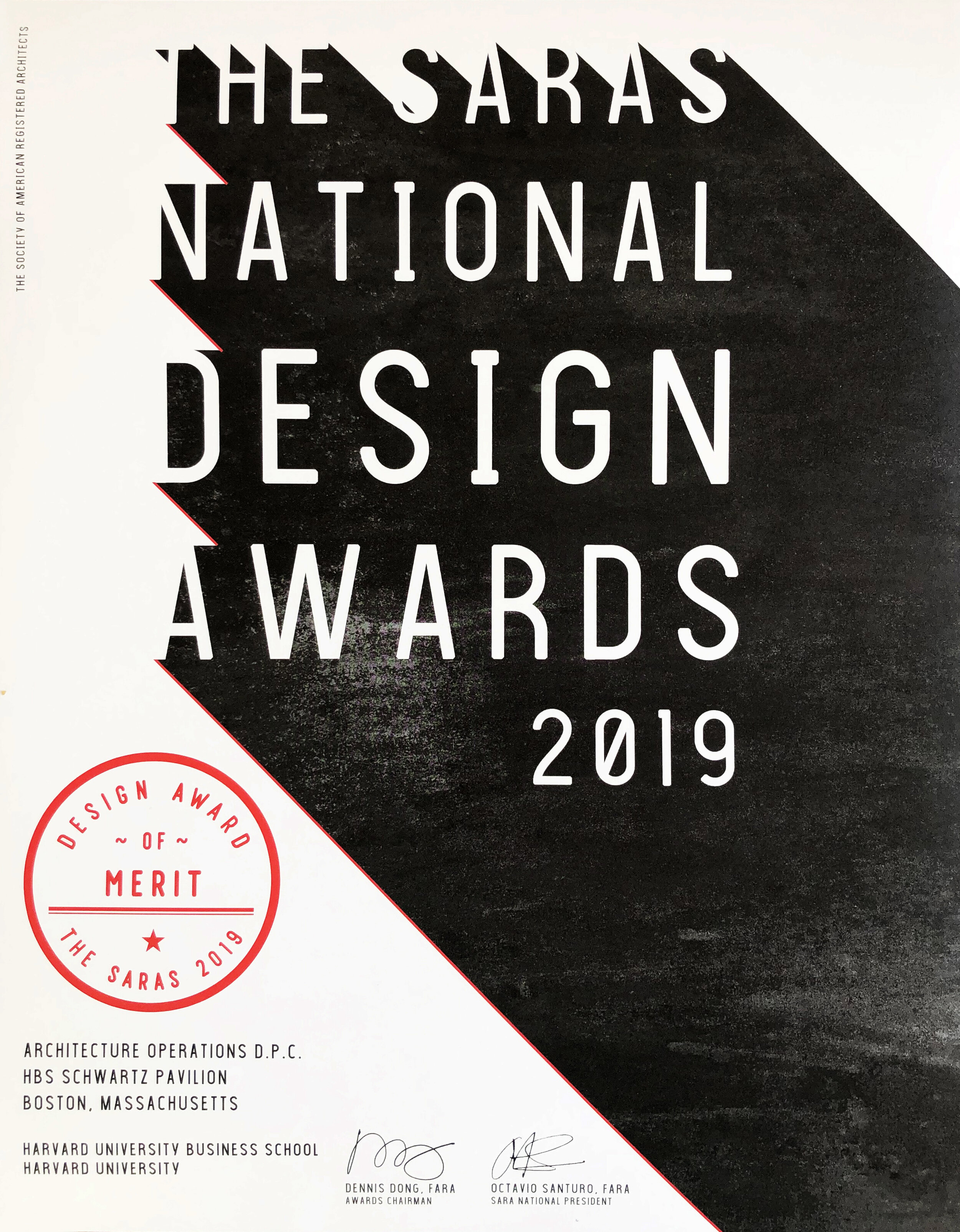 SARA National Design Award of Merit 